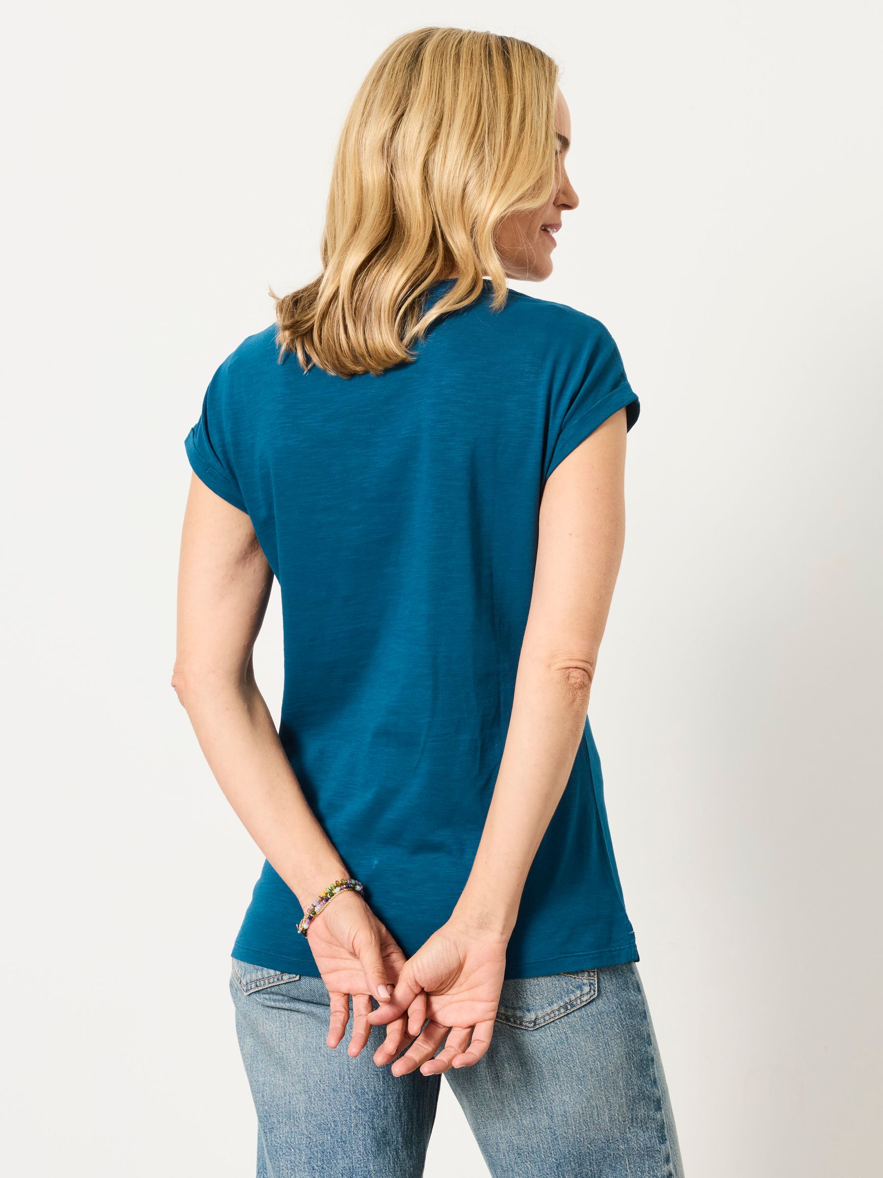 Ivy Indigo Blue Short Sleeve T Shirt - Image 2 of 6