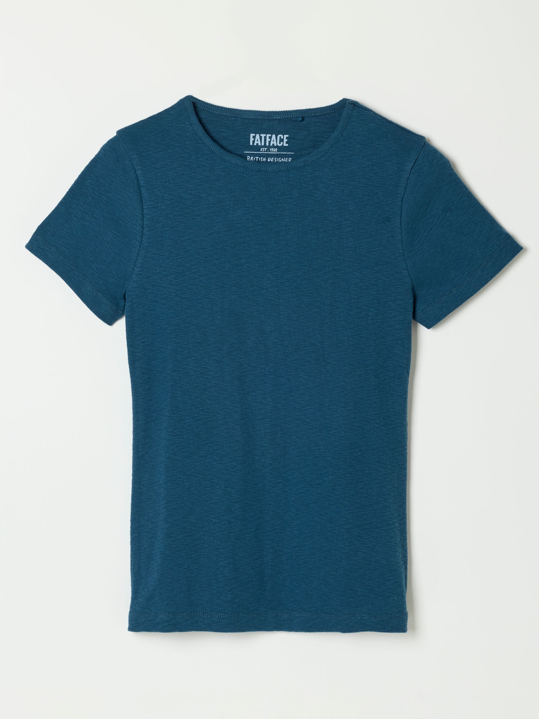 Celia Indigo Blue Short Sleeve T-Shirt - Image 6 of 6