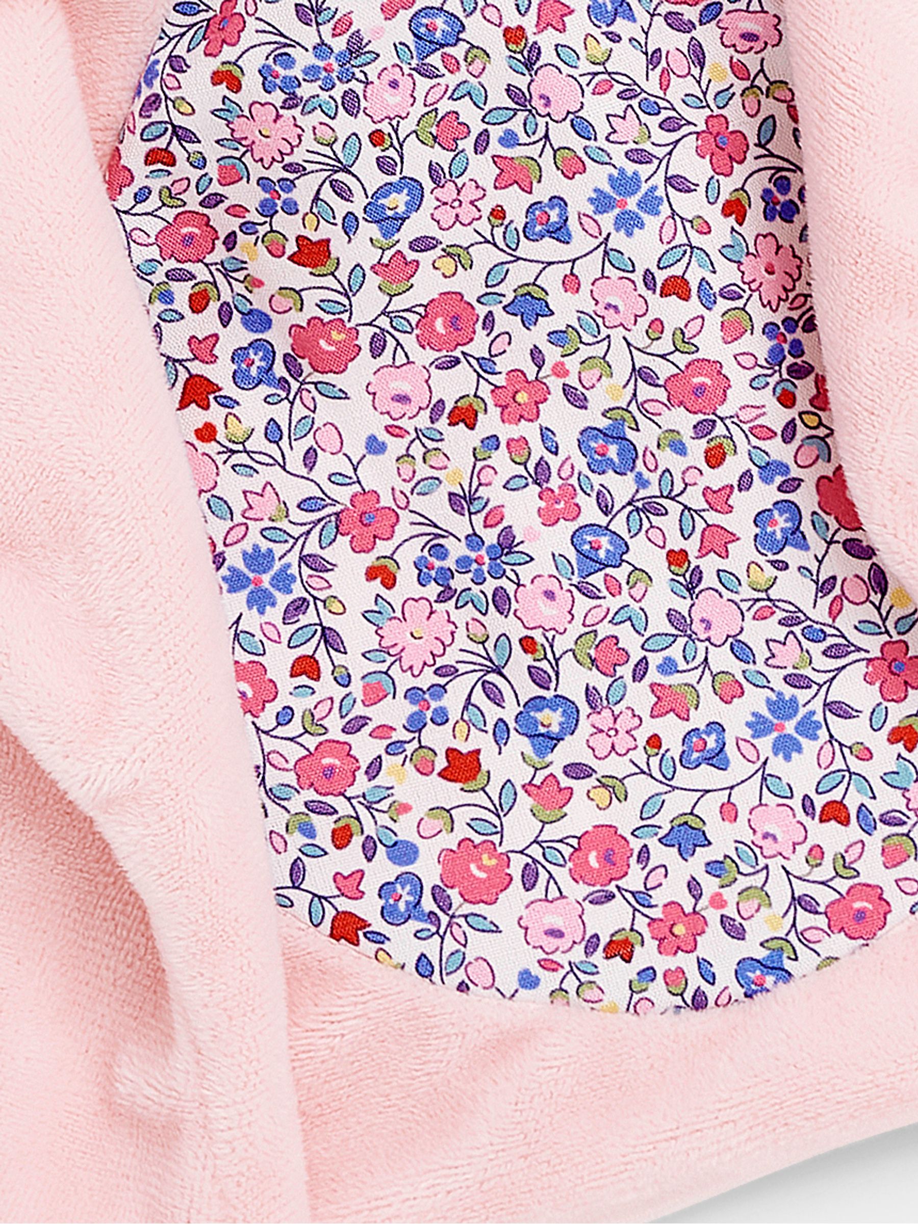 Floral Bella Bunny Pink Baby Comforter - Image 4 of 4