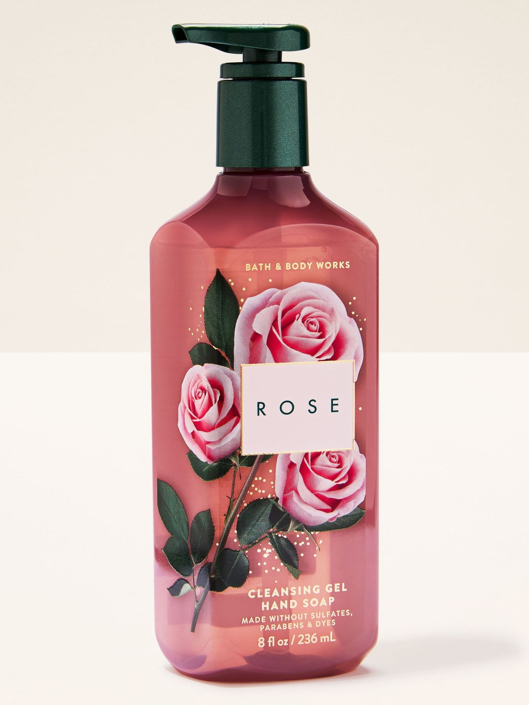 Rose Cleansing Gel Hand Soap 236ml - Image 1 of 3