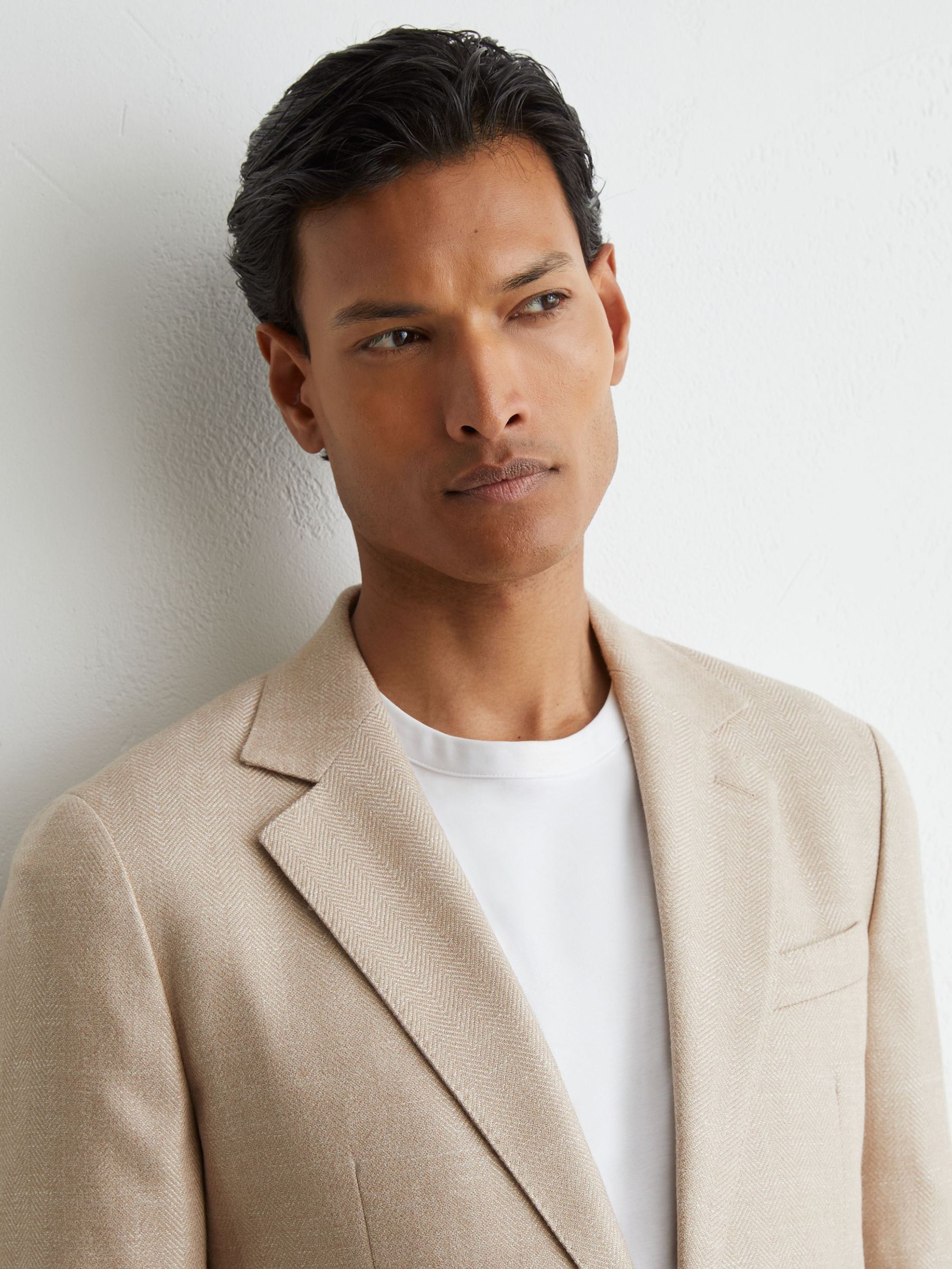 Suit Jackets in Oatmeal - Image 3 of 7