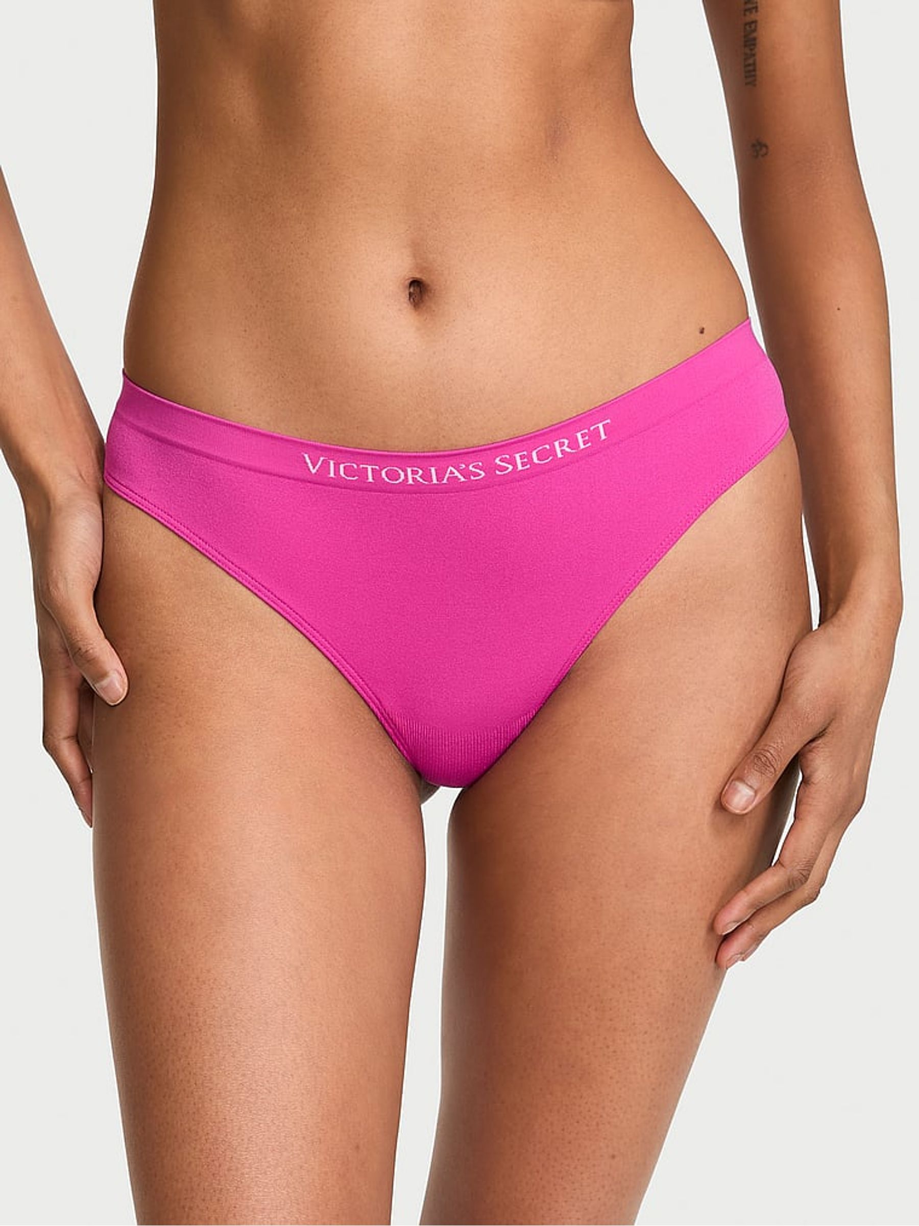 Pink Fire Thong Knickers - Image 1 of 2 Pink Fire Thong Knickers - Image 1 of 2