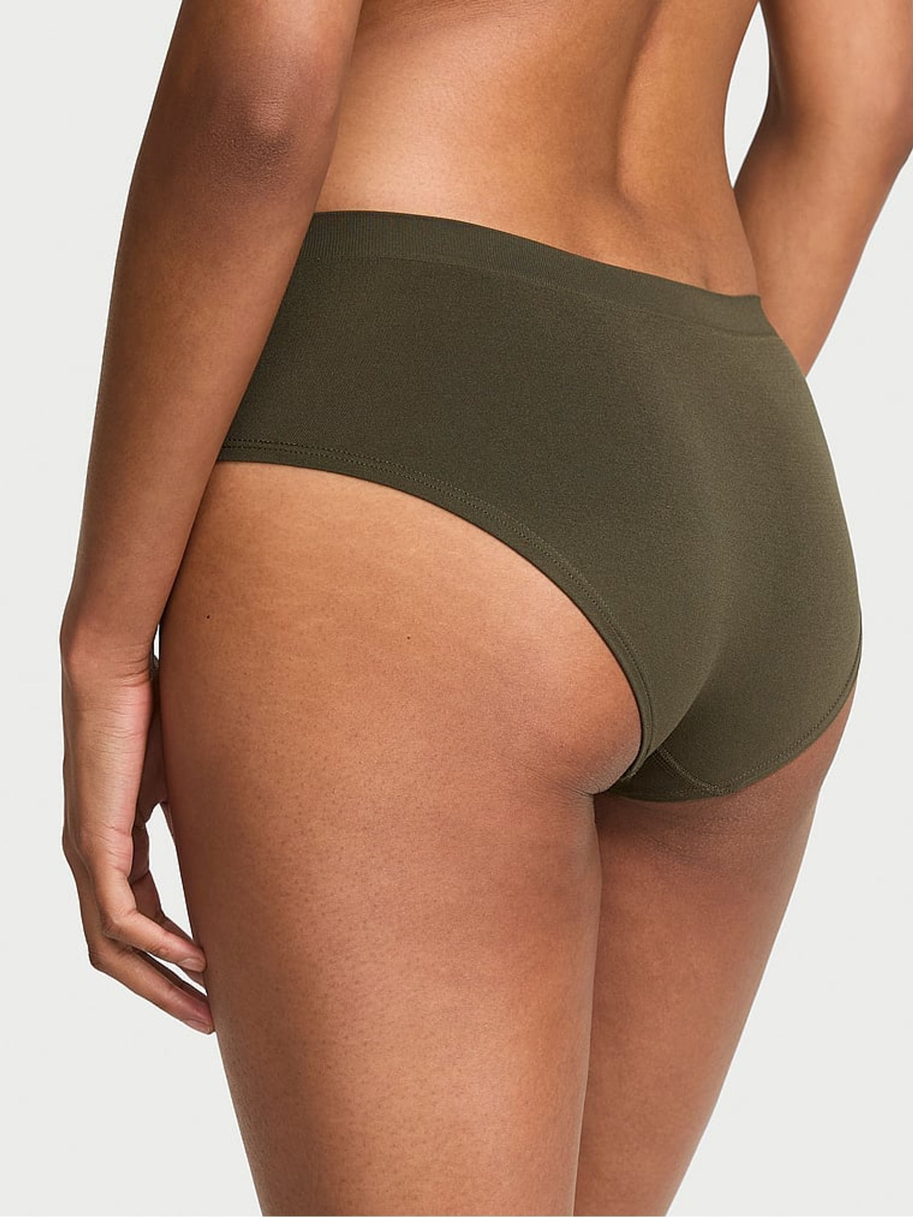 Olive Green Hipster Knickers - Image 2 of 2 Olive Green Hipster Knickers - Image 2 of 2