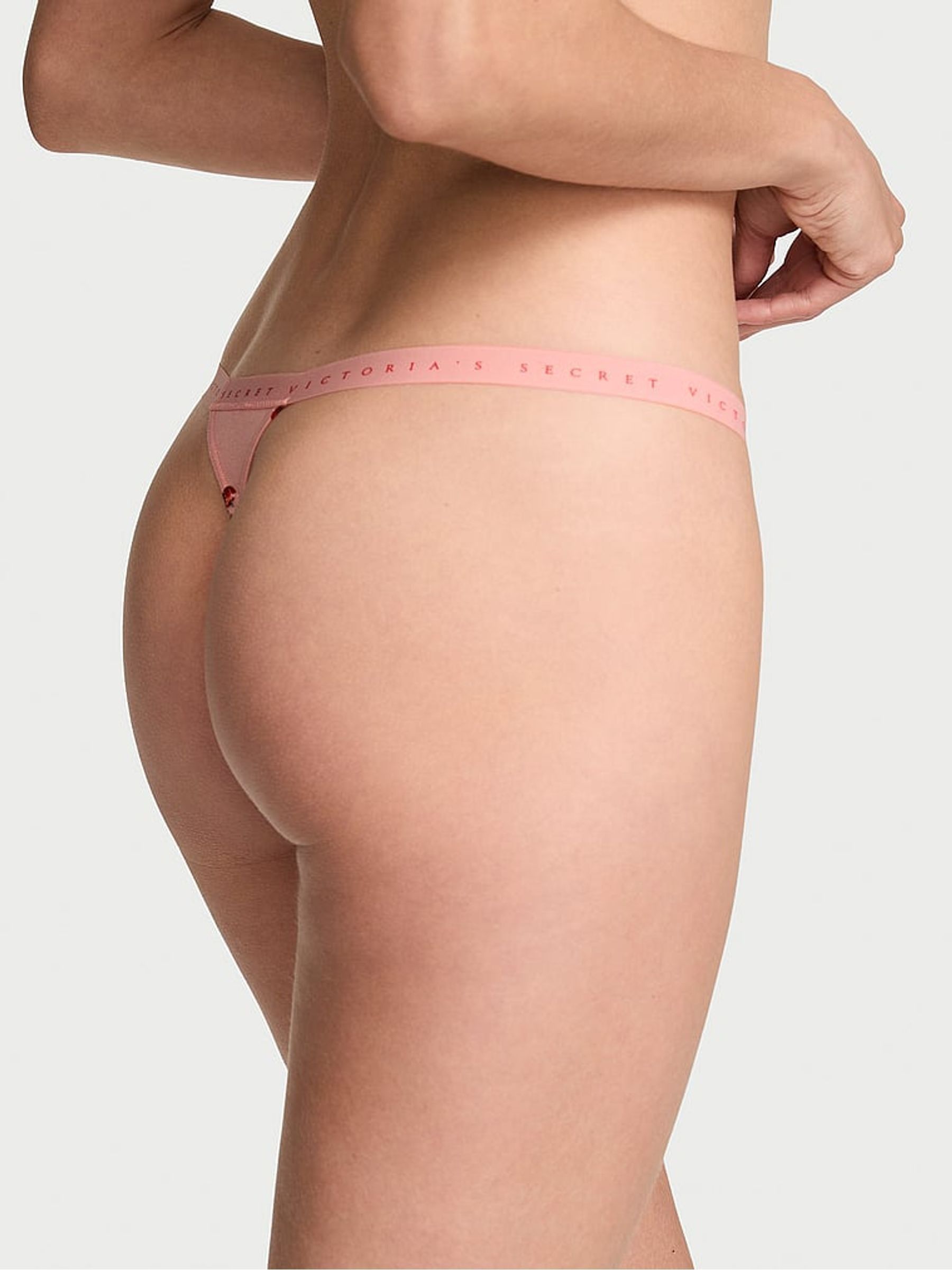 Pink Cherries G String Knickers - Image 2 of 2
