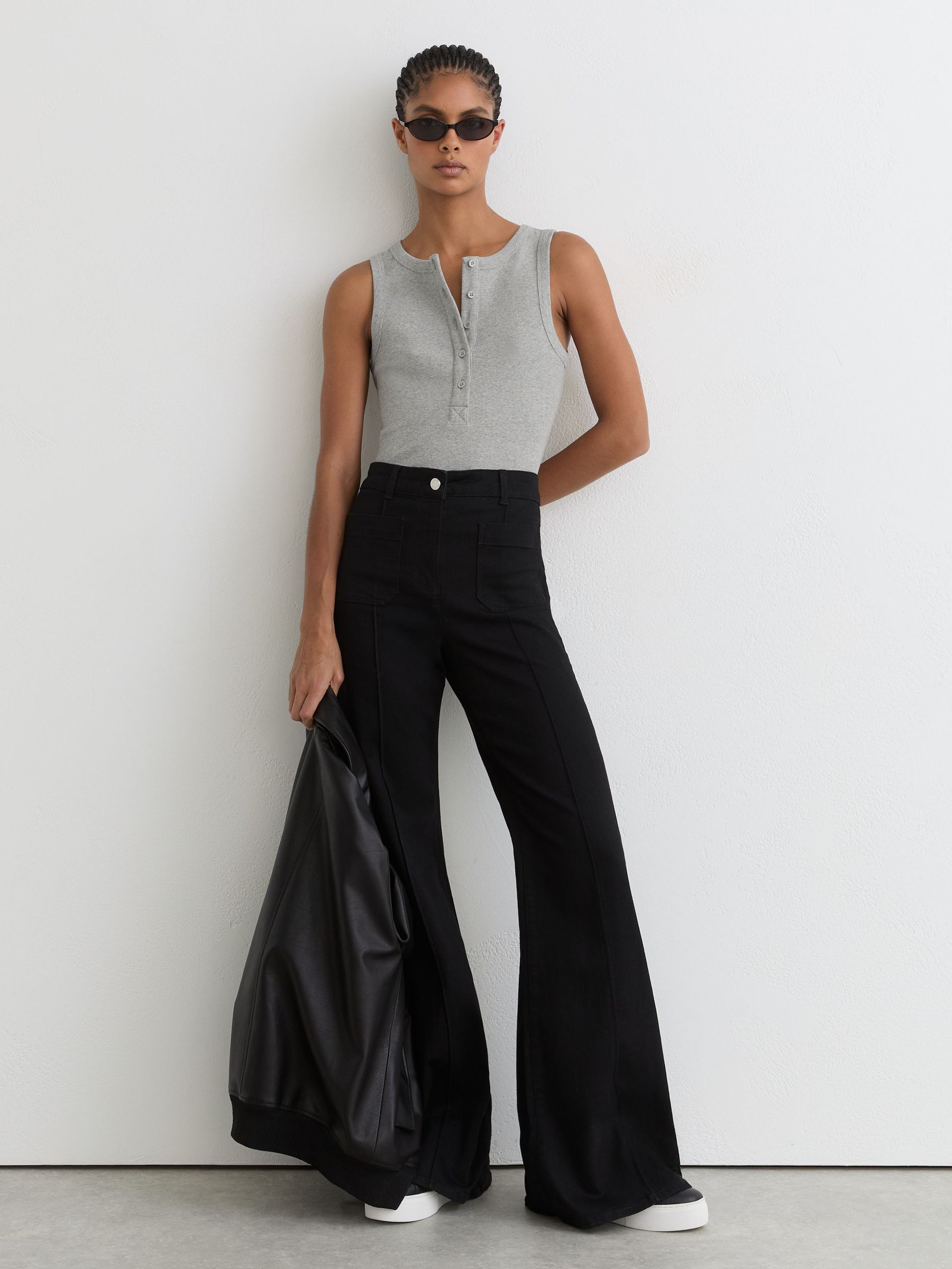 Vest in Grey Marl - Image 3 of 7