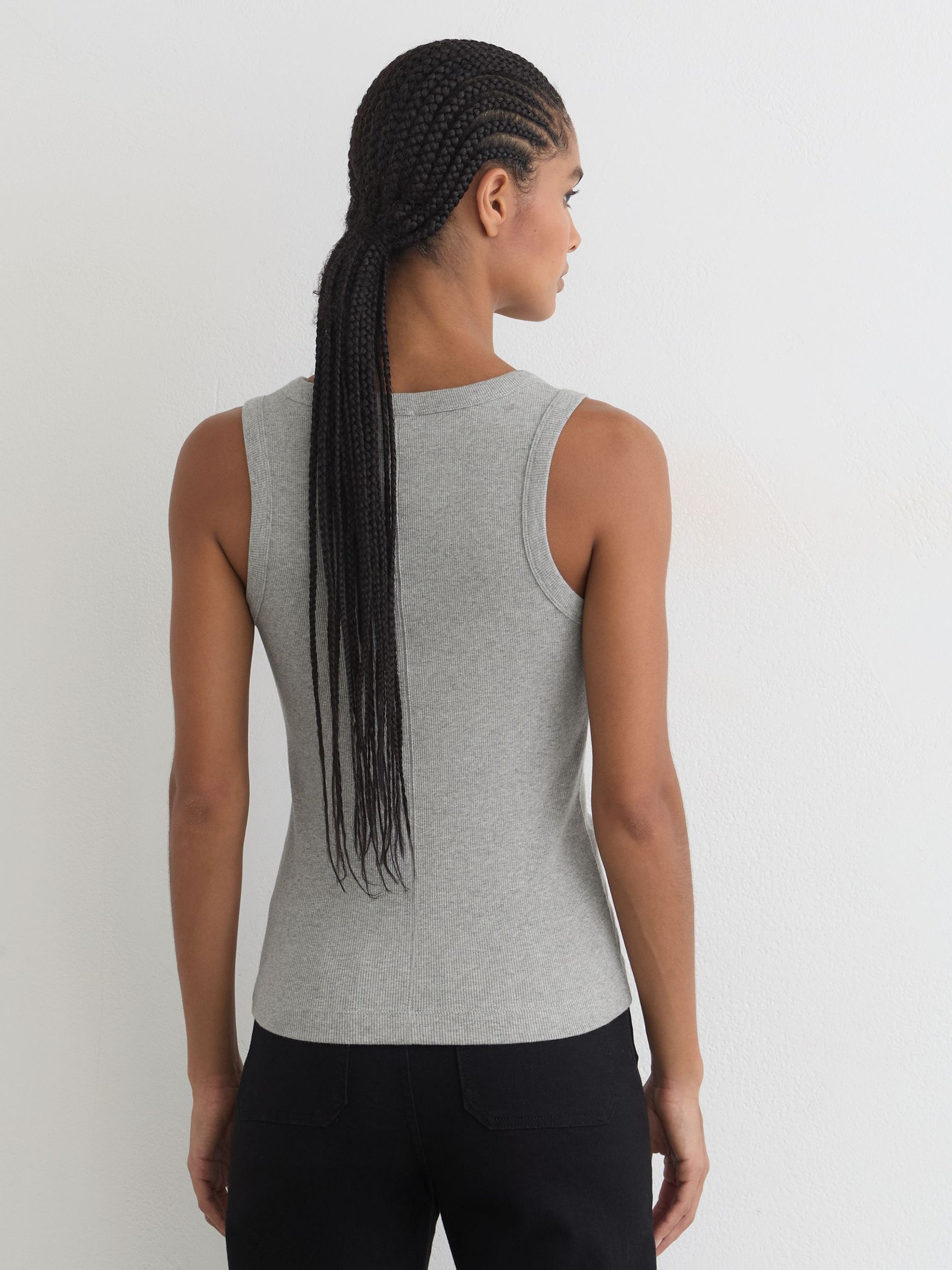 Vest in Grey Marl - Image 6 of 7