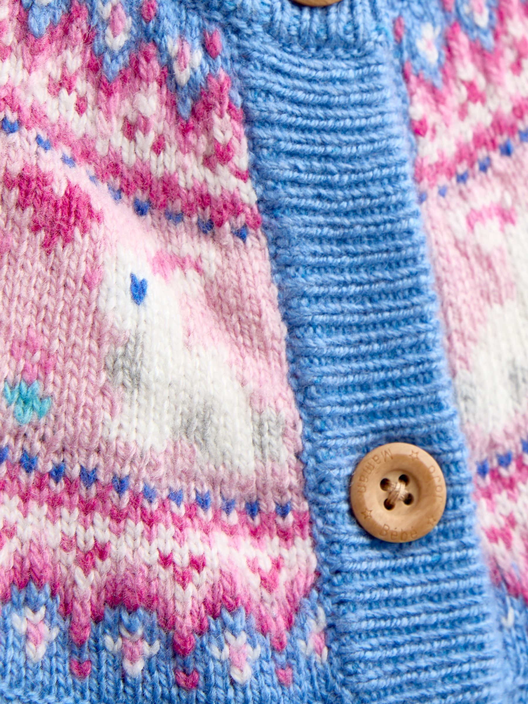 Blue Bunny Fairisle Cardigan - Image 3 of 4