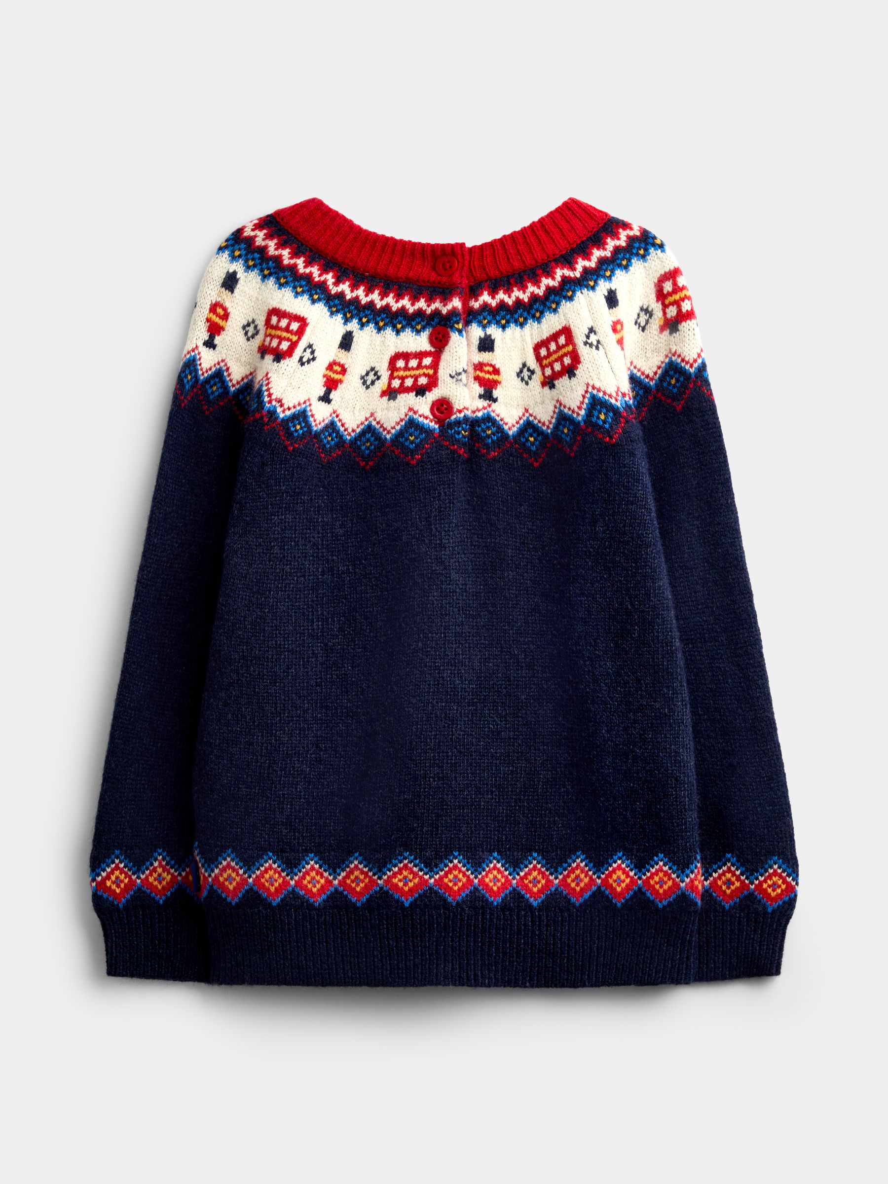 Blue London Guard Fairisle Knitted Jumper - Image 5 of 7