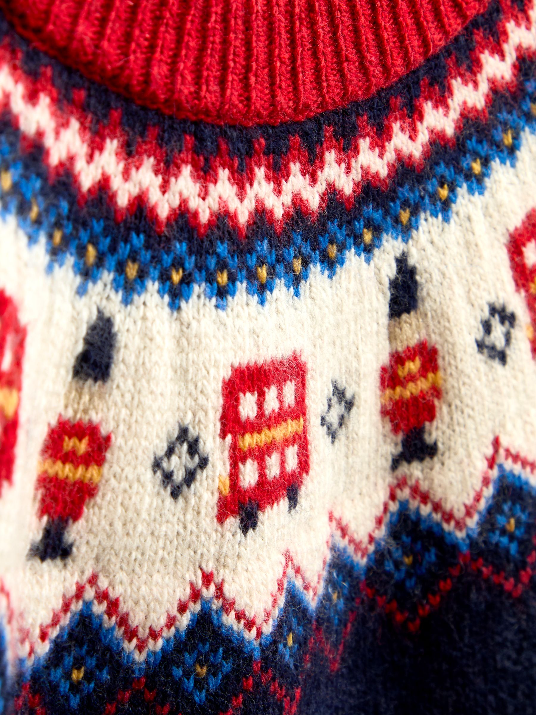 Blue London Guard Fairisle Knitted Jumper - Image 6 of 7