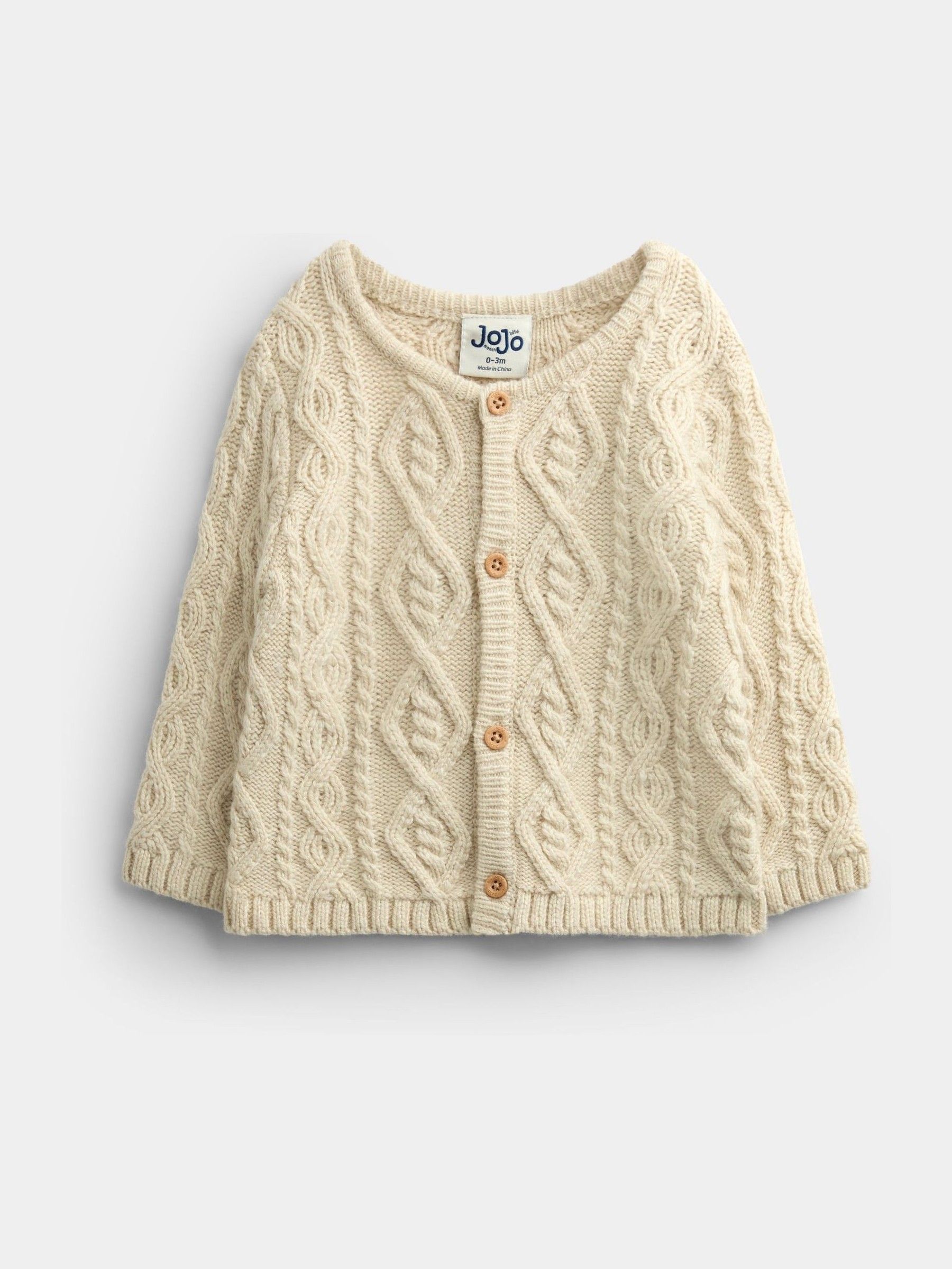 Natural Cable 3-Piece Cable Knit Set - Image 3 of 9