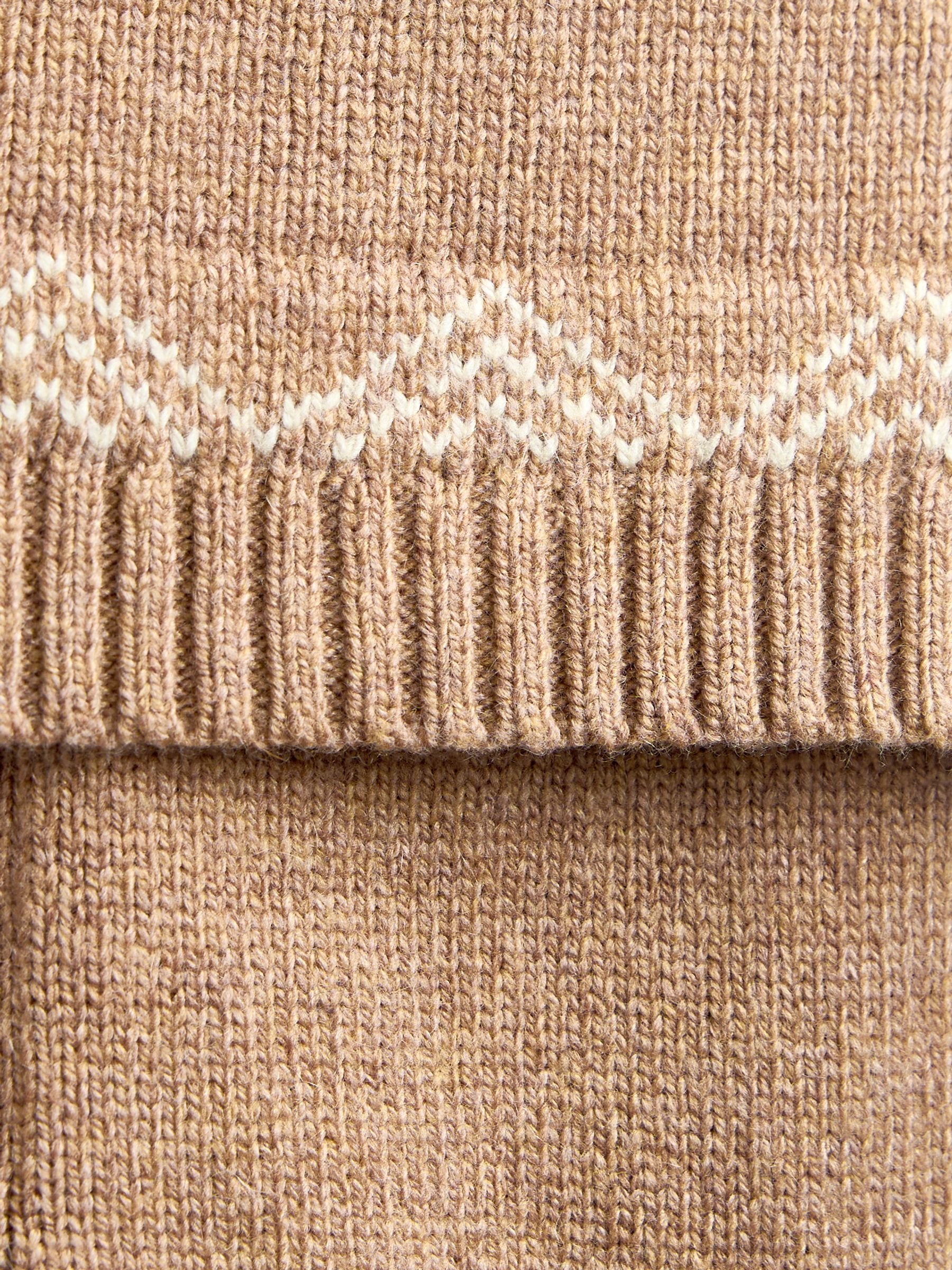Brown Fairisle 3-Piece Fairisle Knit Set - Image 11 of 11
