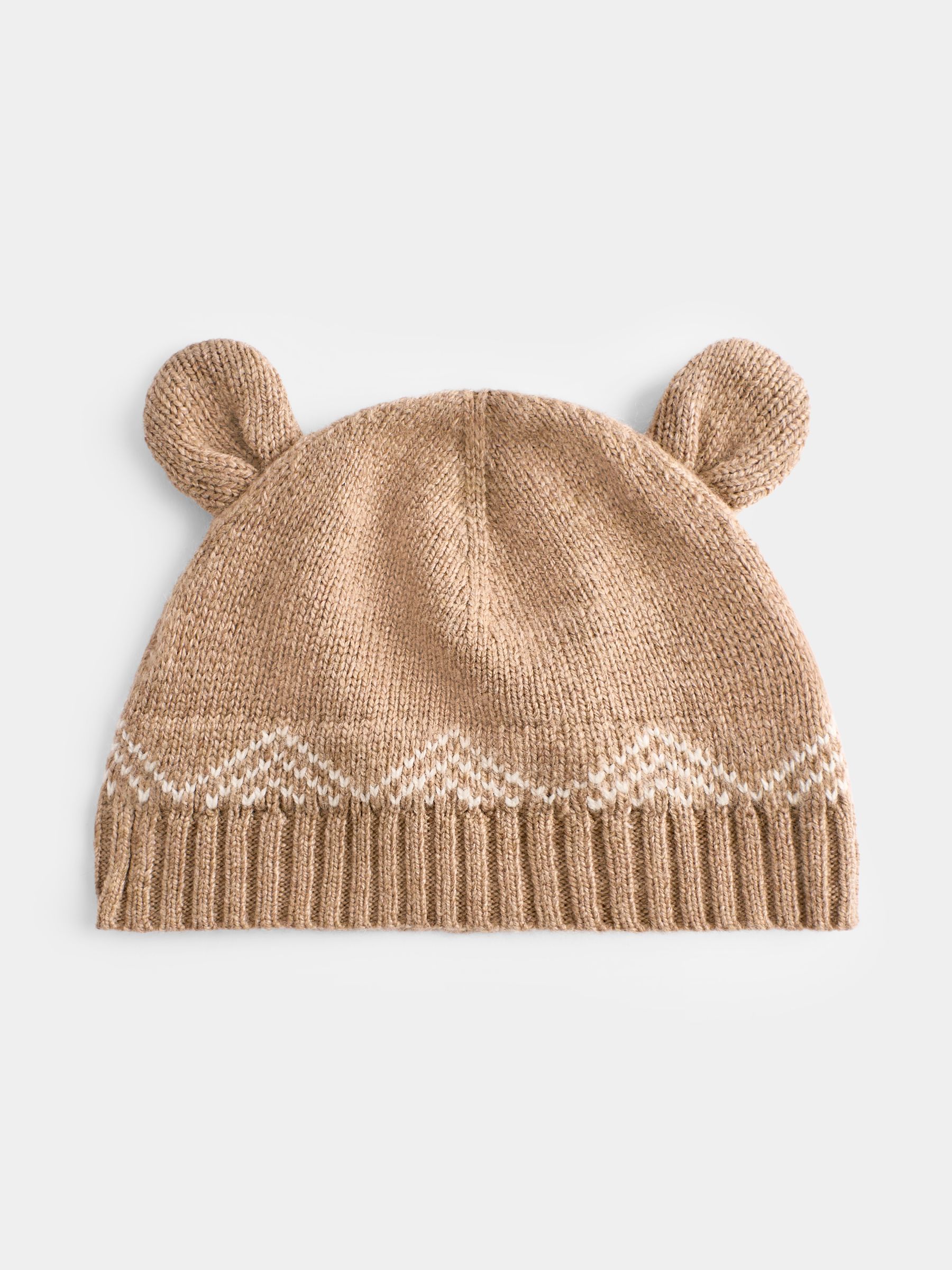 Brown Fairisle 3-Piece Fairisle Knit Set - Image 9 of 11