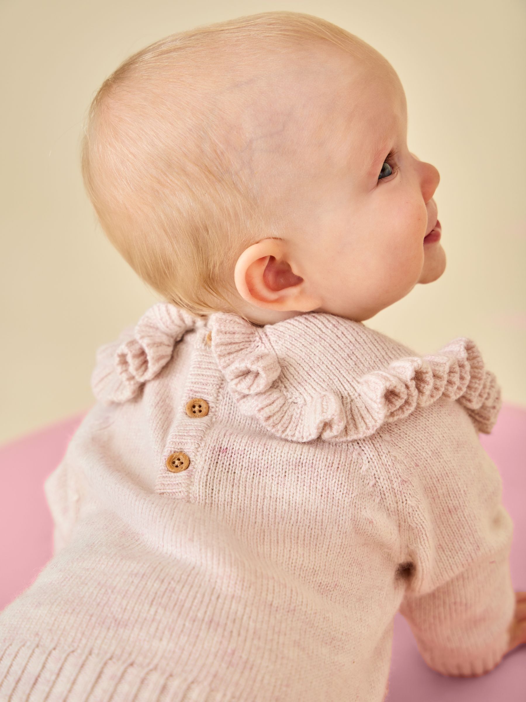 Pink Floral Peter Rabbit™ Flopsy Knit Jumper & Leggings Set - Image 3 of 3