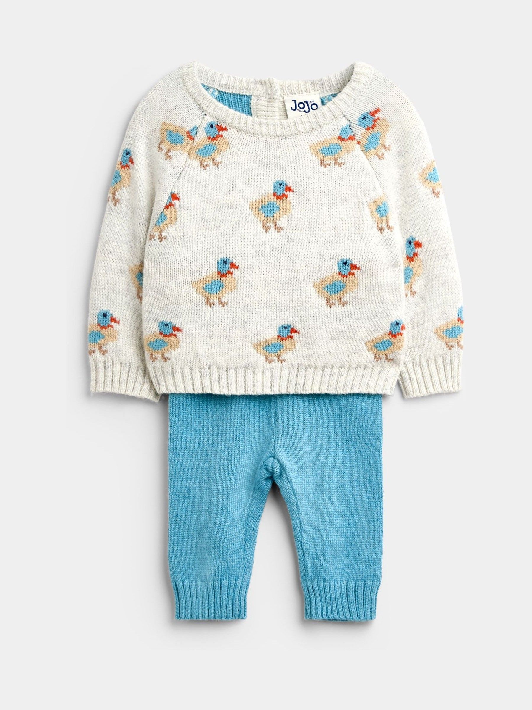 Blue Duck Knitted Jumper & Leggings Set - Image 1 of 7