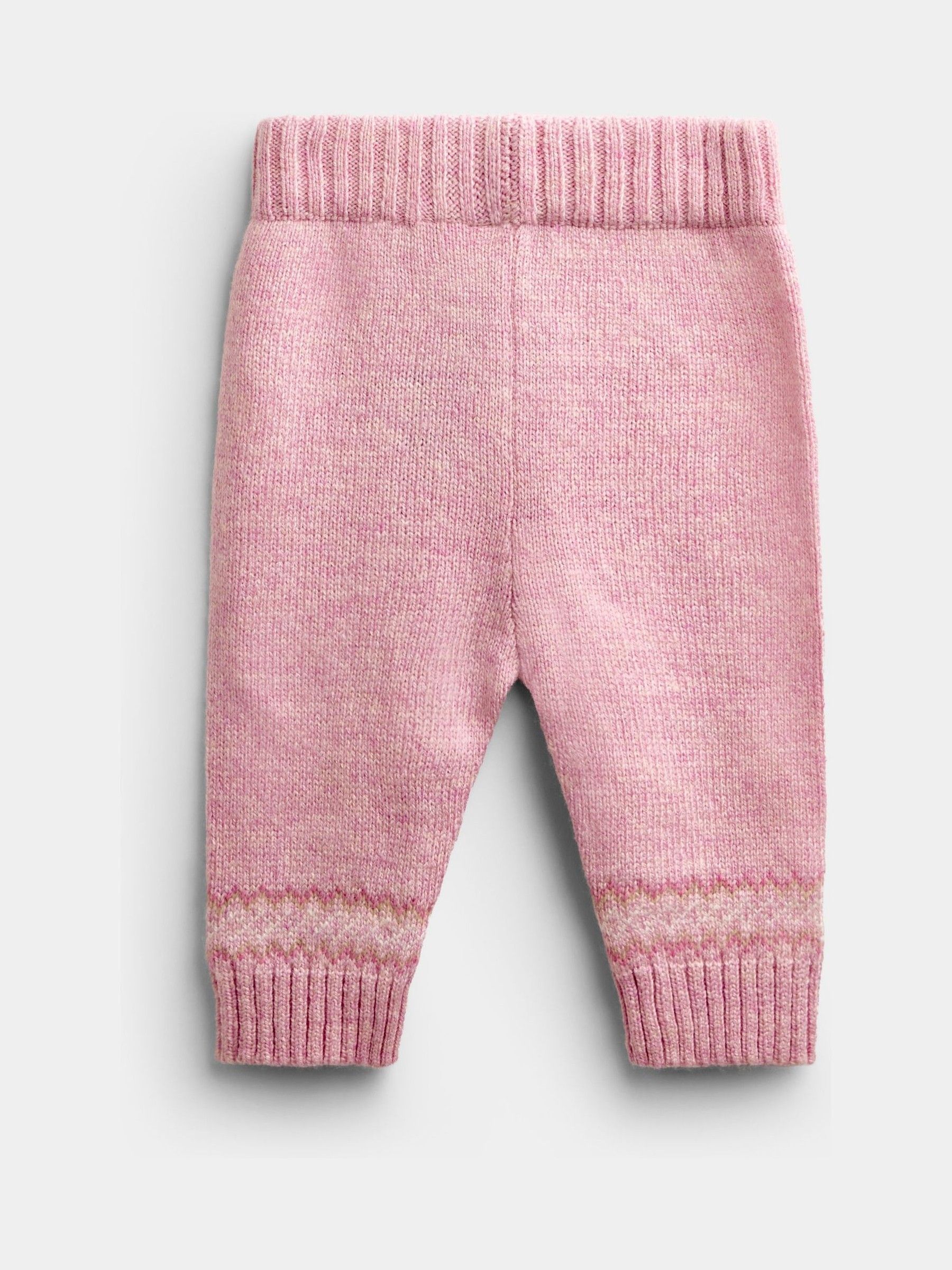 Light Pink Peter Rabbit™ Flopsy Fairisle Cardigan & Legging Set - Image 5 of 6