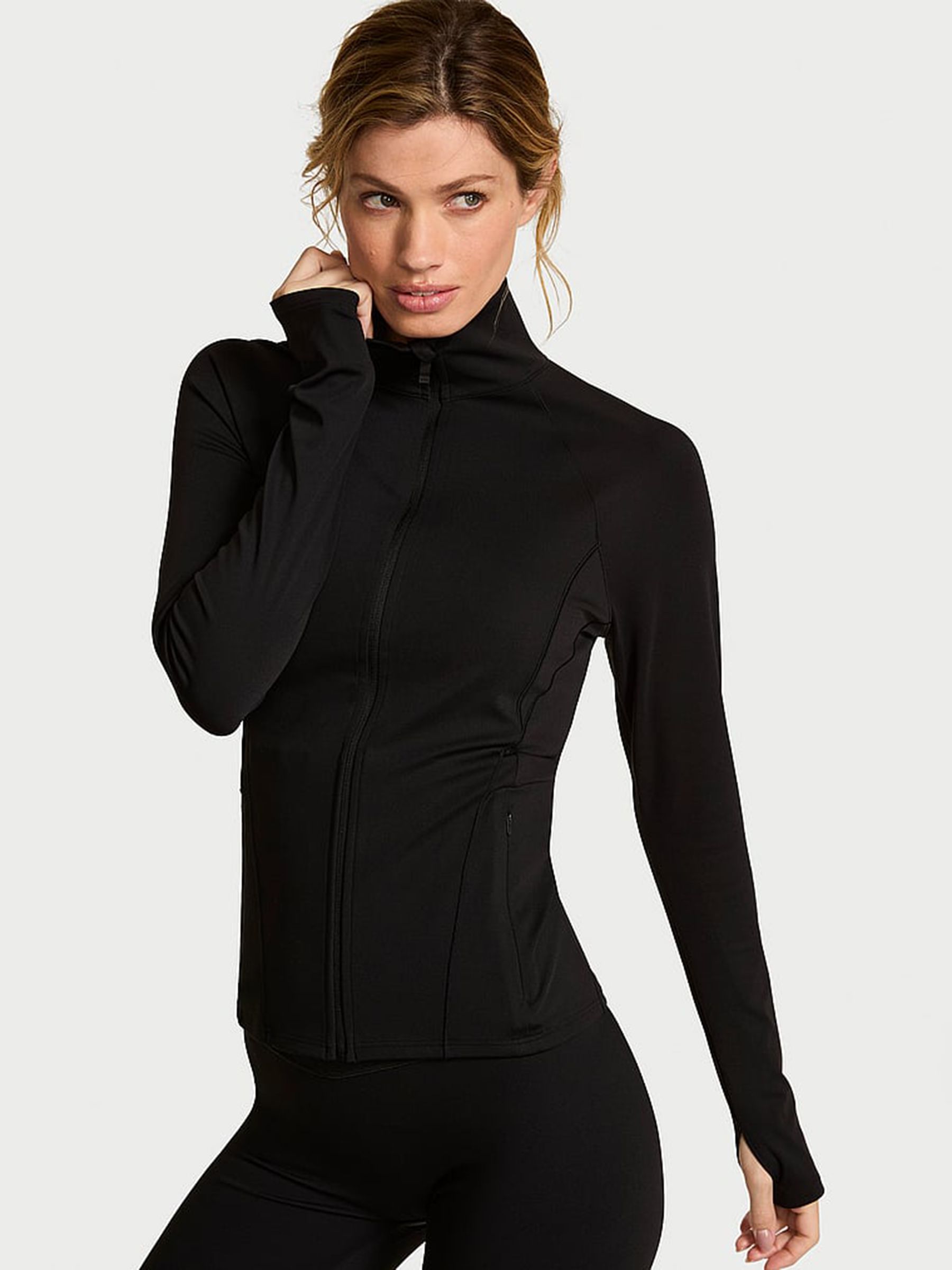 Black Elevate™ Full Zip Jacket - Image 1 of 3