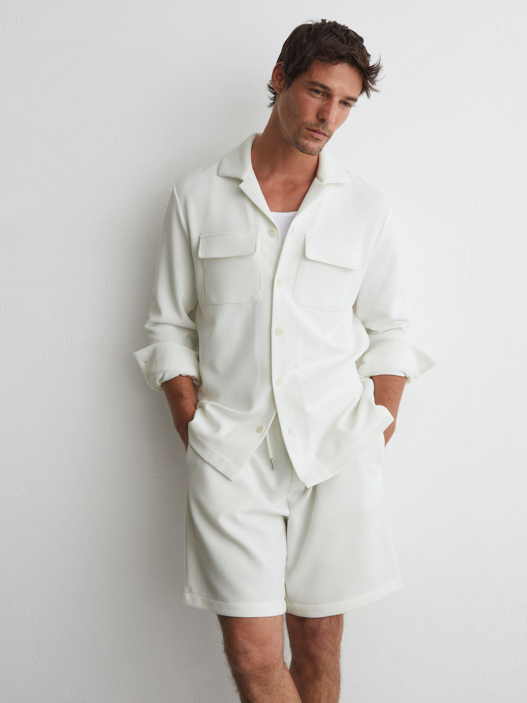 Shirt in White - Image 1 of 7 Shirt in White - Image 1 of 7