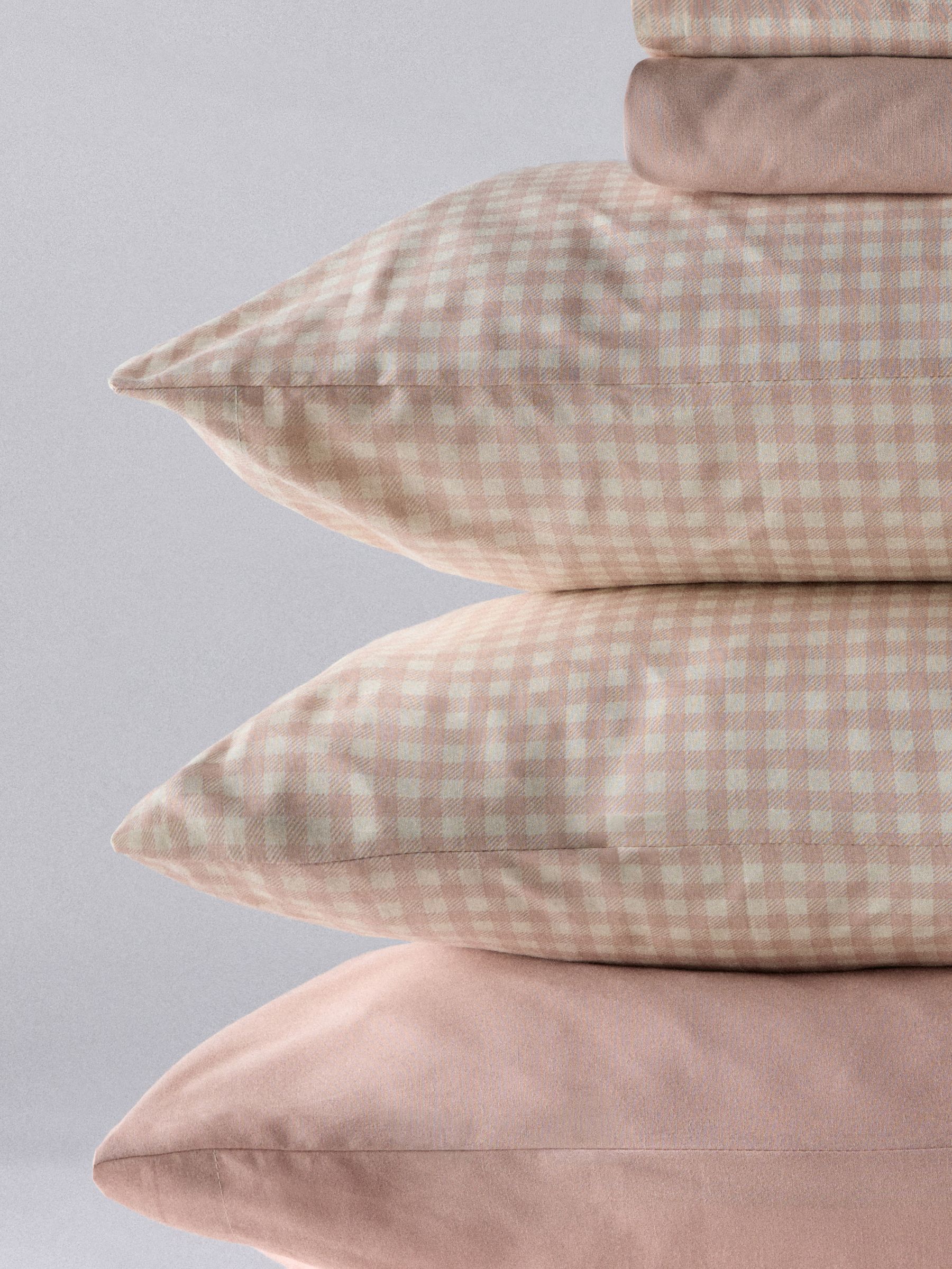 The Set Set of 2 Pink/Gingham Pillowcase and Fitted Sheet - Image 6 of 6 The Set Set of 2 Pink/Gingham Pillowcase and Fitted Sheet - Image 6 of 6