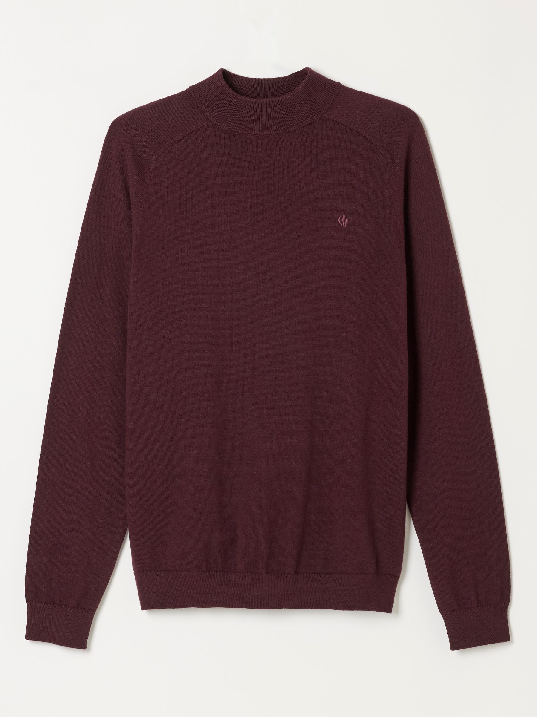 Rye Burgundy Red Turtle Neck Jumper - Image 6 of 6