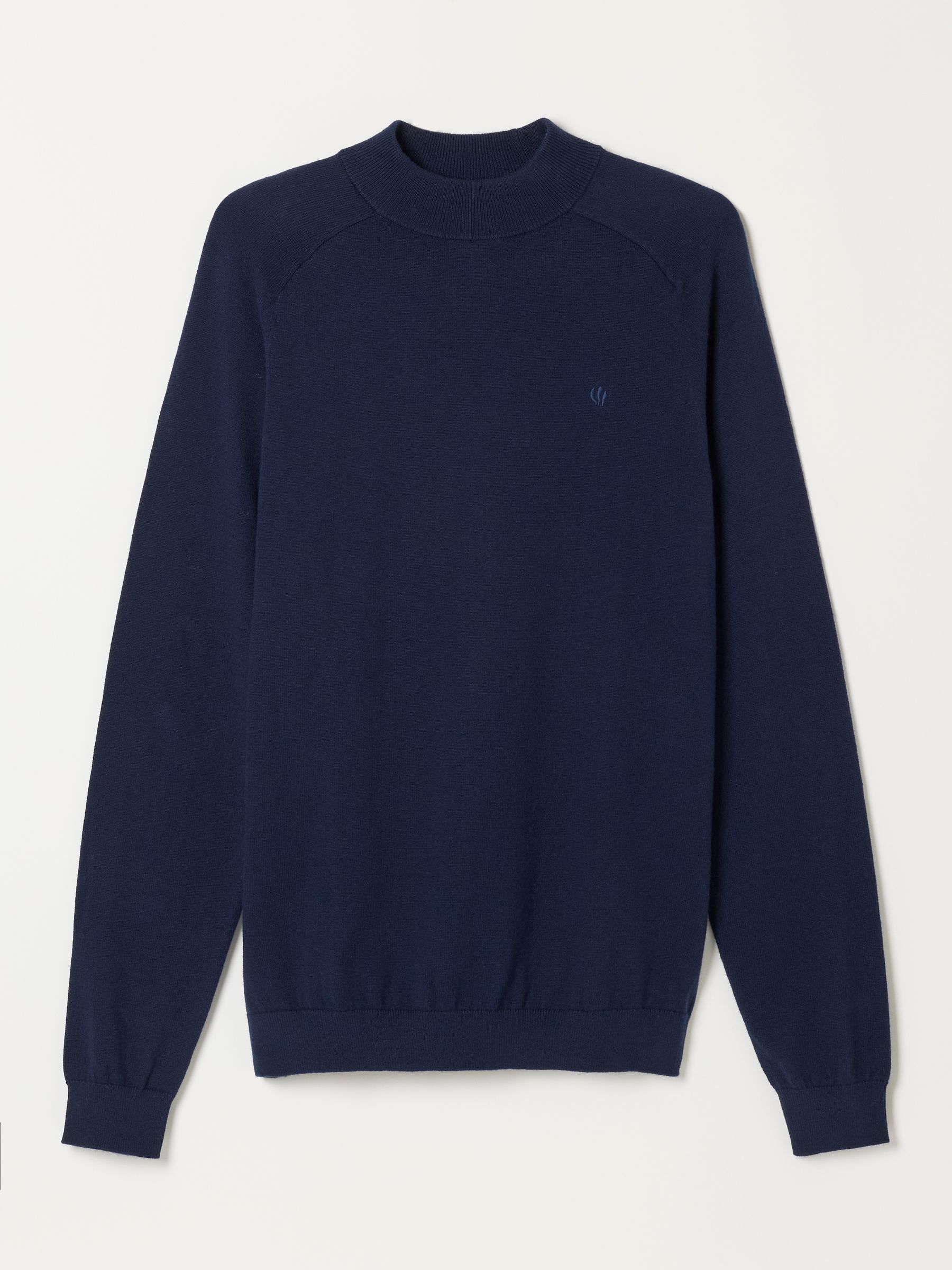 Rye Navy Turtle Neck Jumper - Image 5 of 5