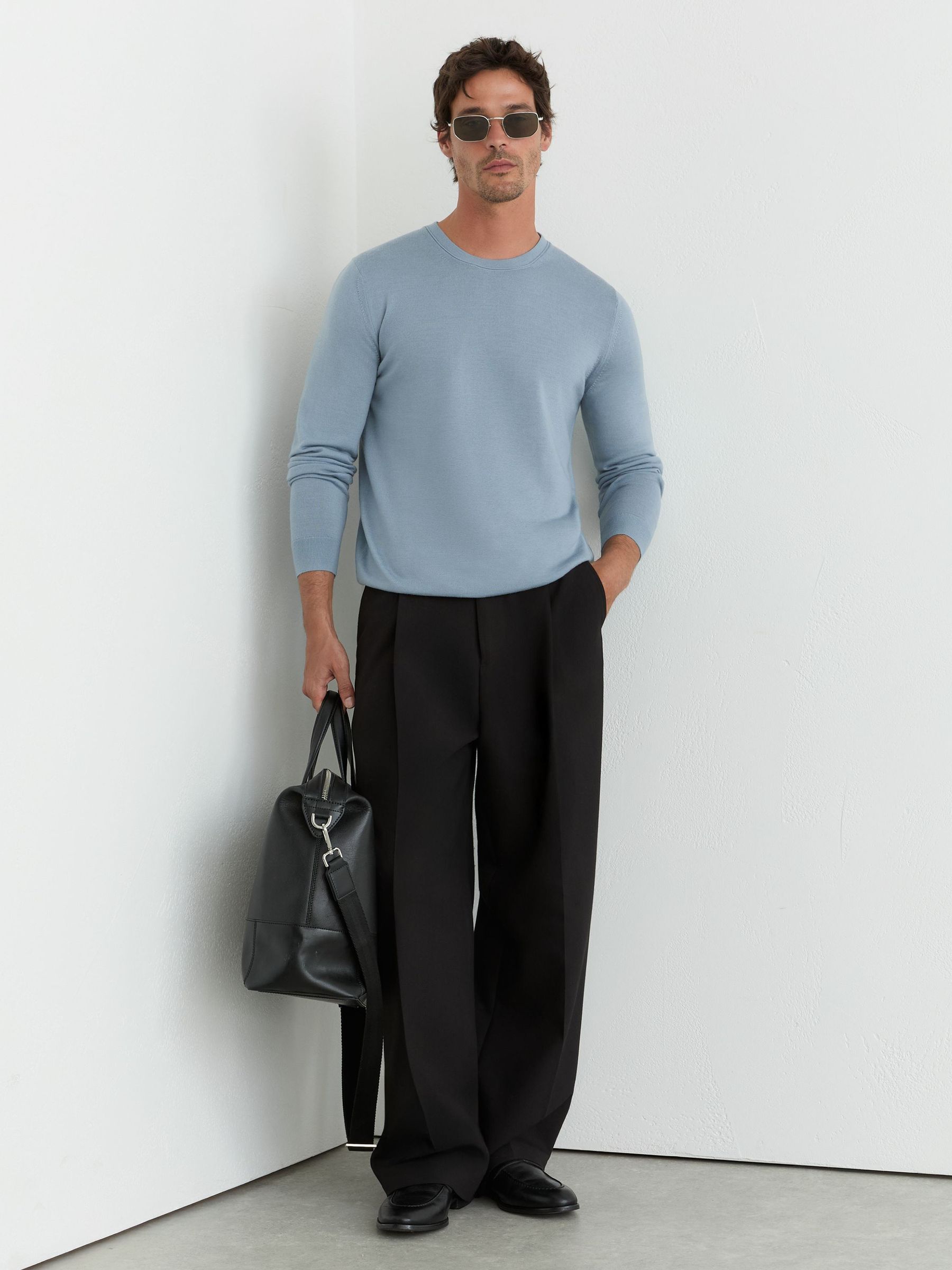 Jumper in Armour Blue - Image 1 of 6