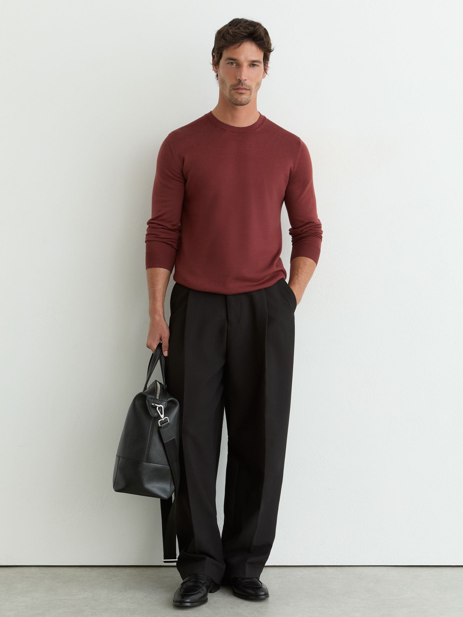 Jumper in Rooibos Red - Image 4 of 6