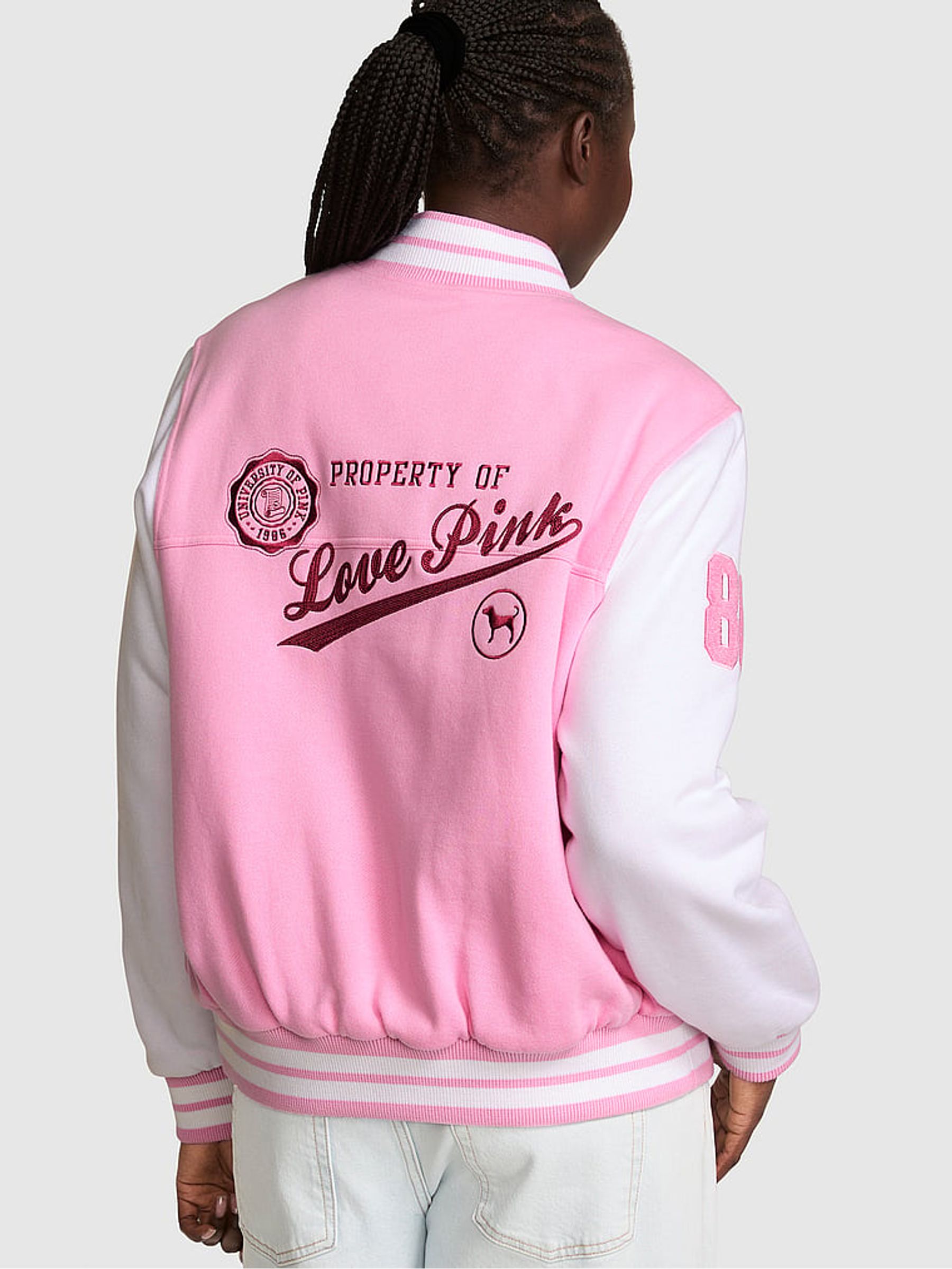 Pink Lollipop Varsity Jacket - Image 2 of 3