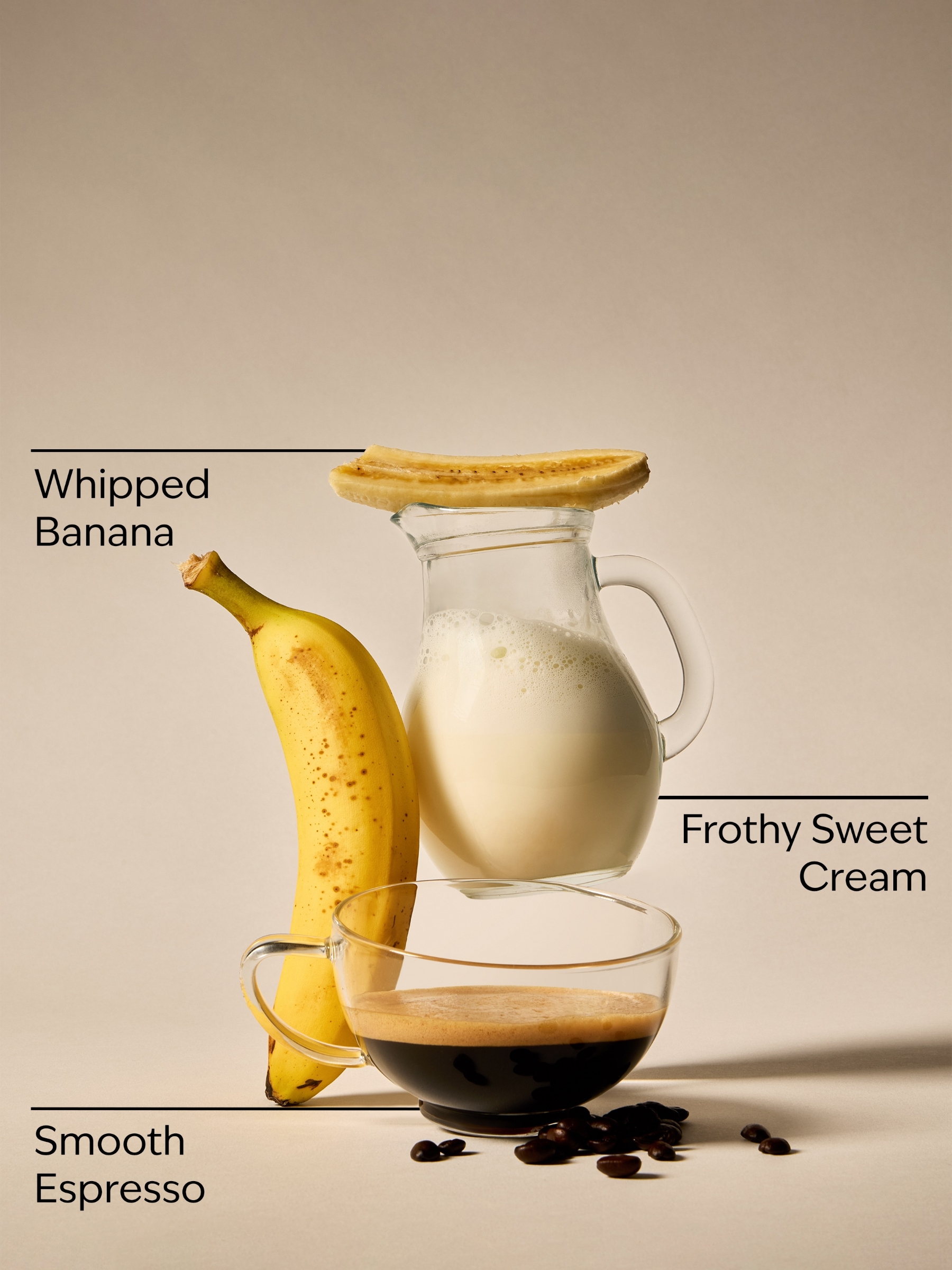 Banana Cream Latte Candle 411g 3 Wick - Image 3 of 3 Banana Cream Latte Candle 411g 3 Wick - Image 3 of 3