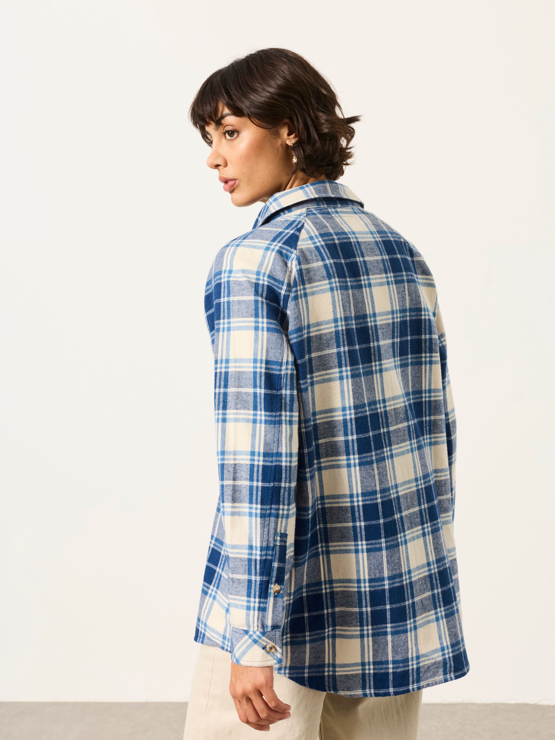 Bessie Blue Check Shirt - Image 2 of 5