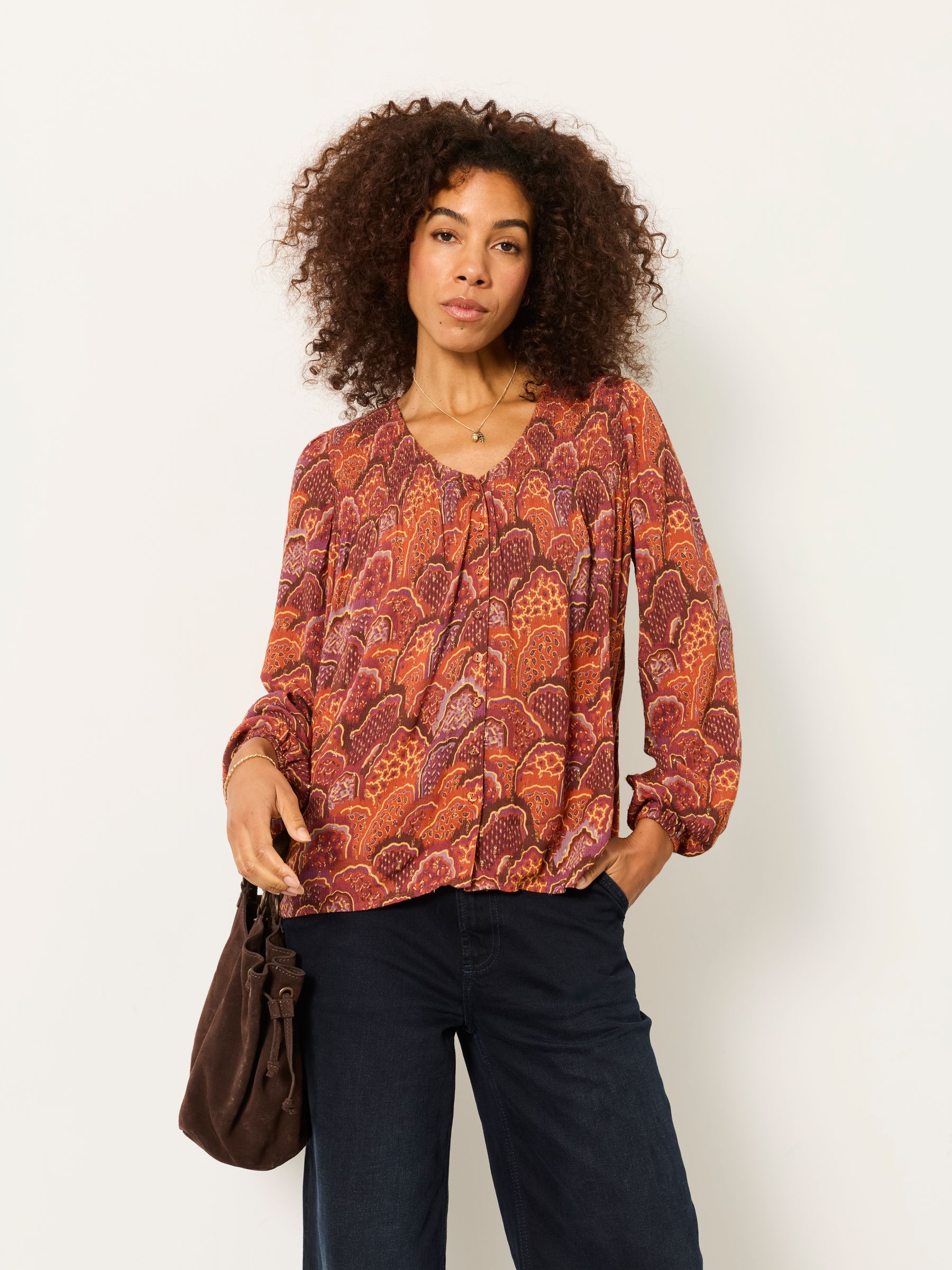 Nessie Purple Mountains Blouse - Image 4 of 5