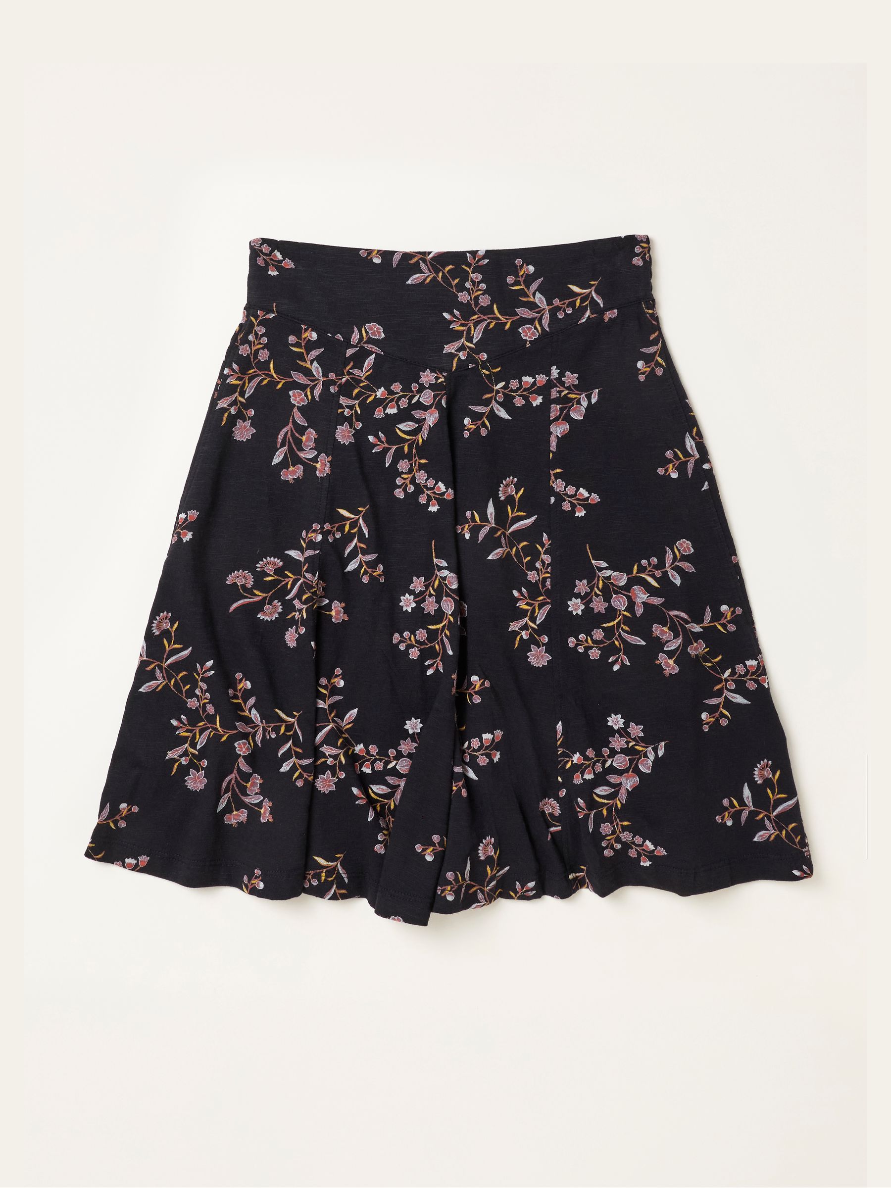 Selena Black Vintage Floral Skirt - Image 5 of 5