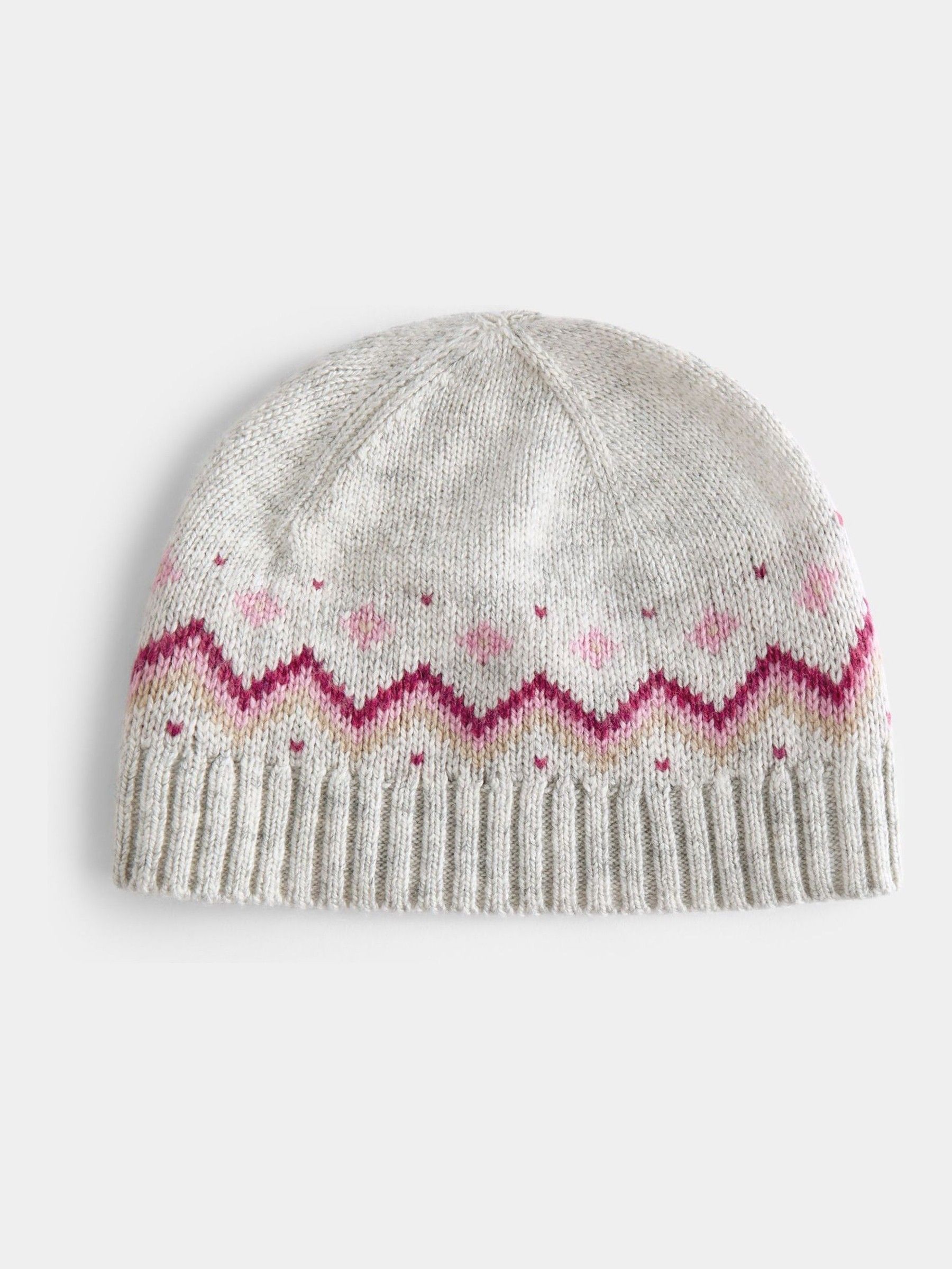 Light Grey 3-Piece Fairisle Knit Set - Image 7 of 9