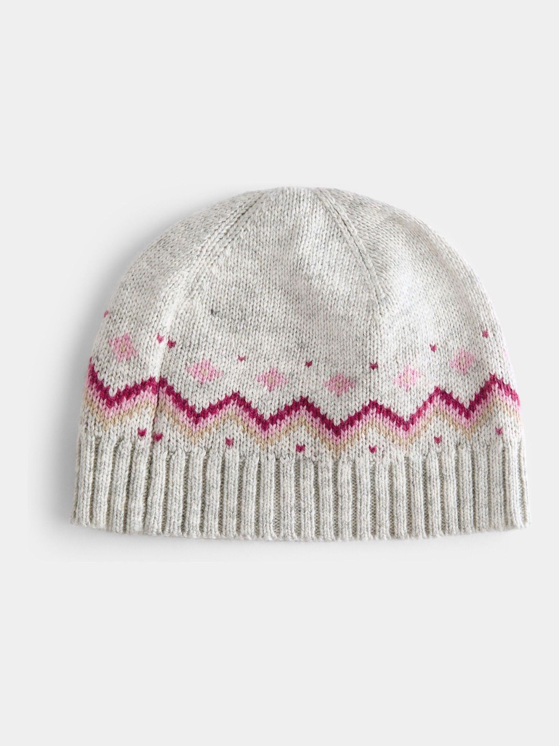 Light Grey 3-Piece Fairisle Knit Set - Image 8 of 9