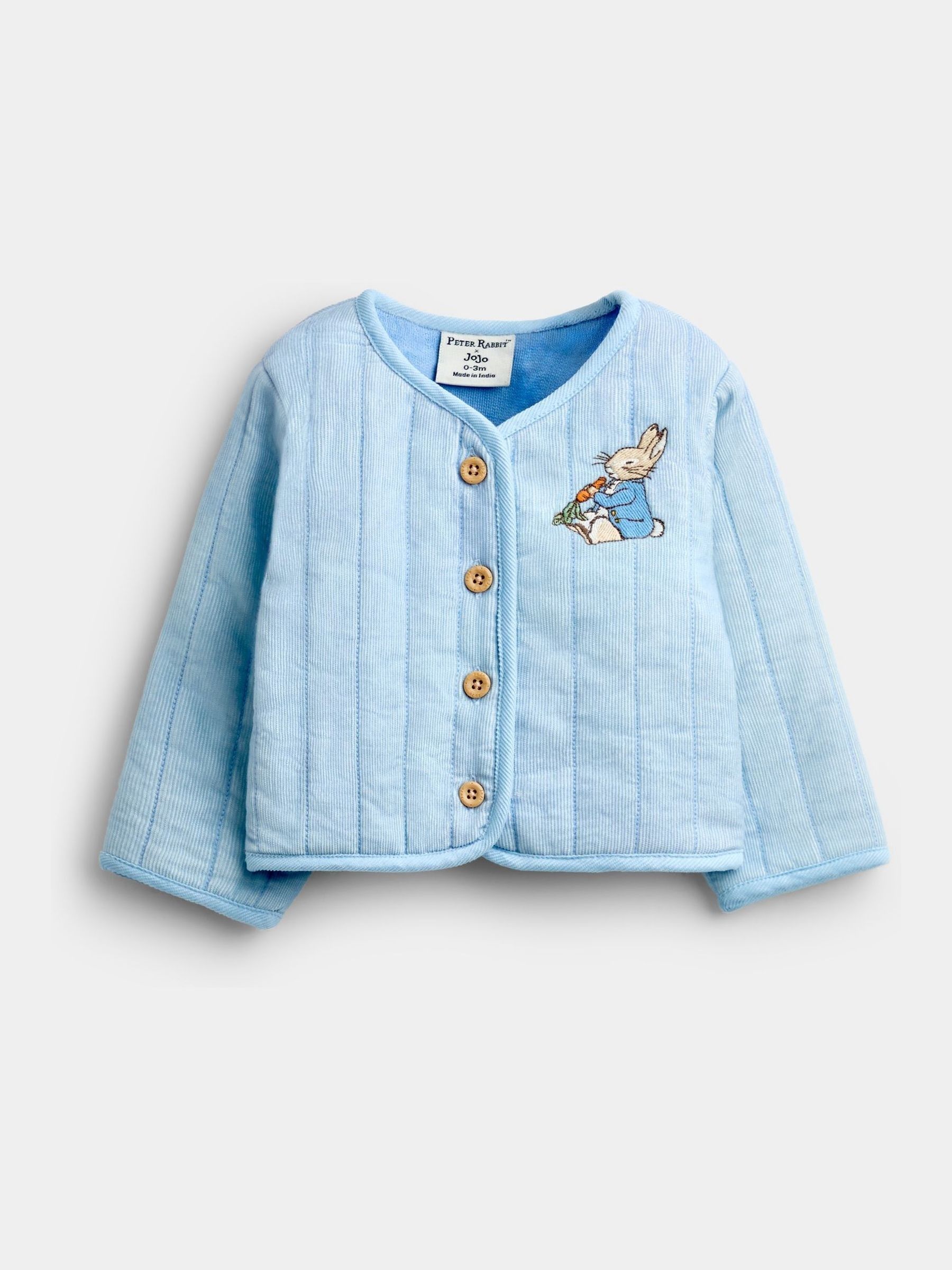 Blue Peter Rabbit Jacket, Bodysuit & Leggings 3-Piece Set - Image 7 of 9