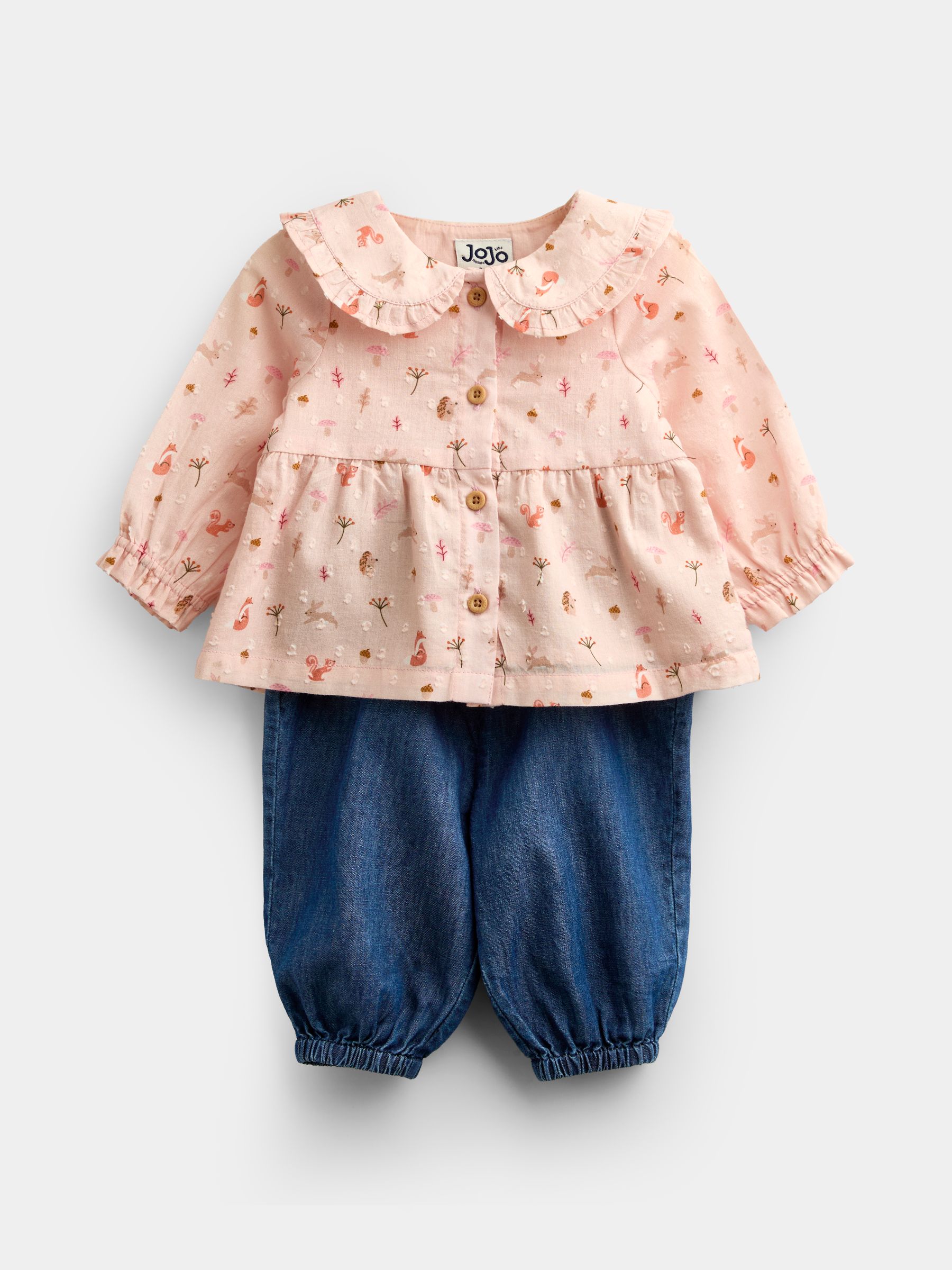 Pink Woodland Top & Legging Set - Image 1 of 7