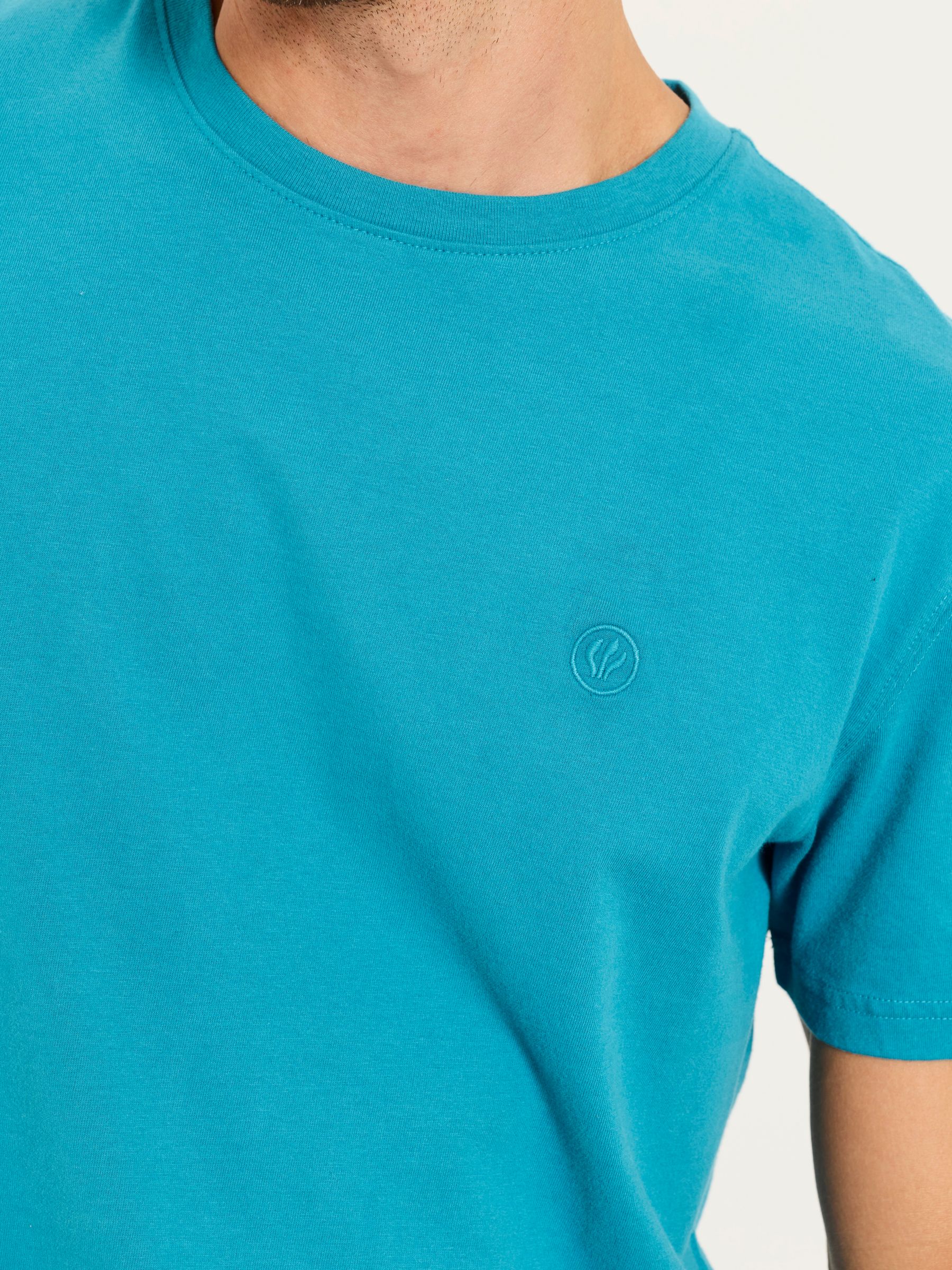 Lulworth Turquoise Blue T-Shirt - Image 3 of 6