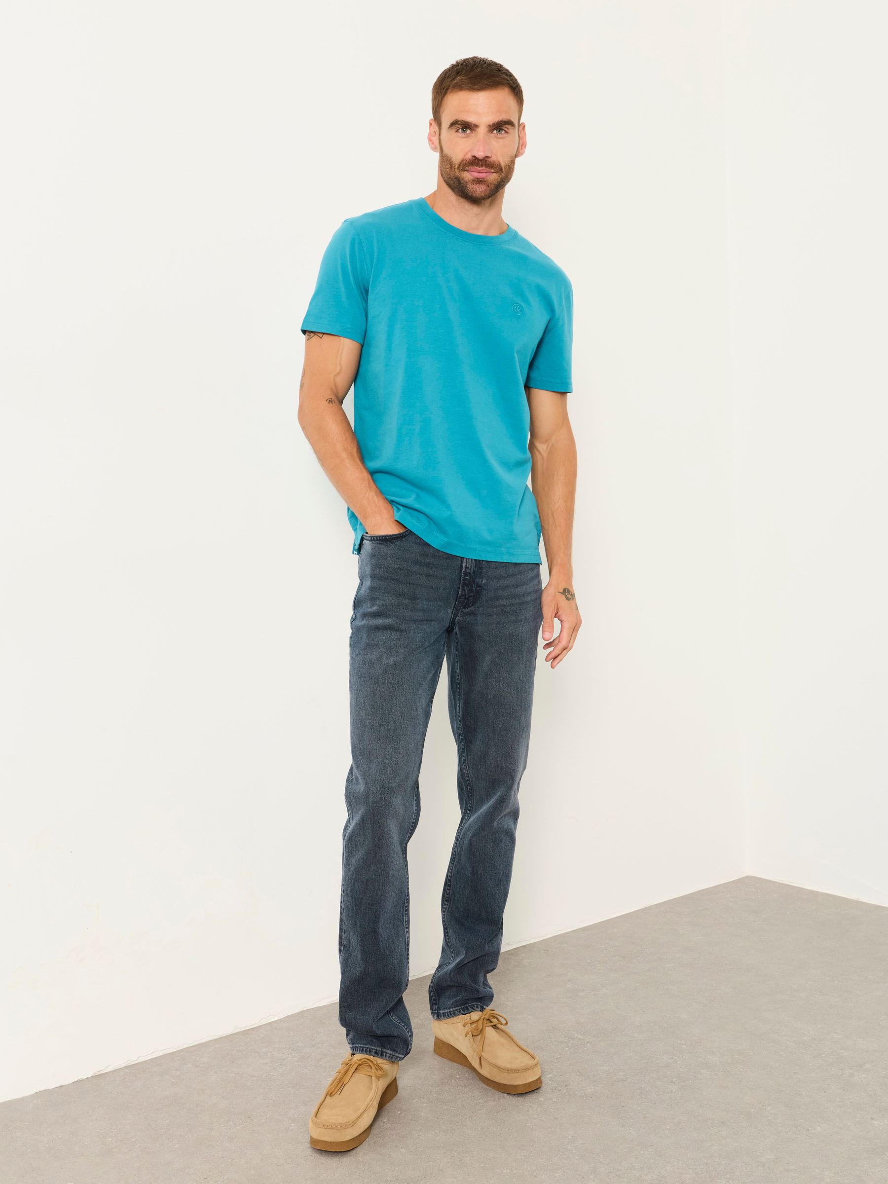 Lulworth Turquoise Blue T-Shirt - Image 4 of 6