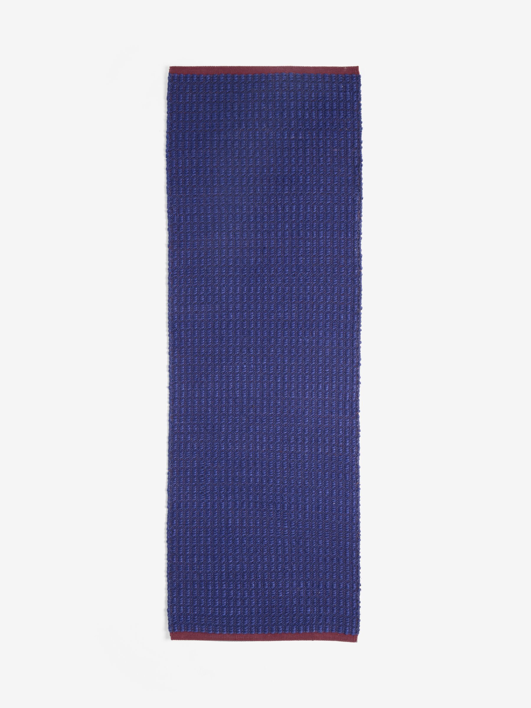 Kai Flatweave Runner in Blue - Image 5 of 5 Kai Flatweave Runner in Blue - Image 5 of 5