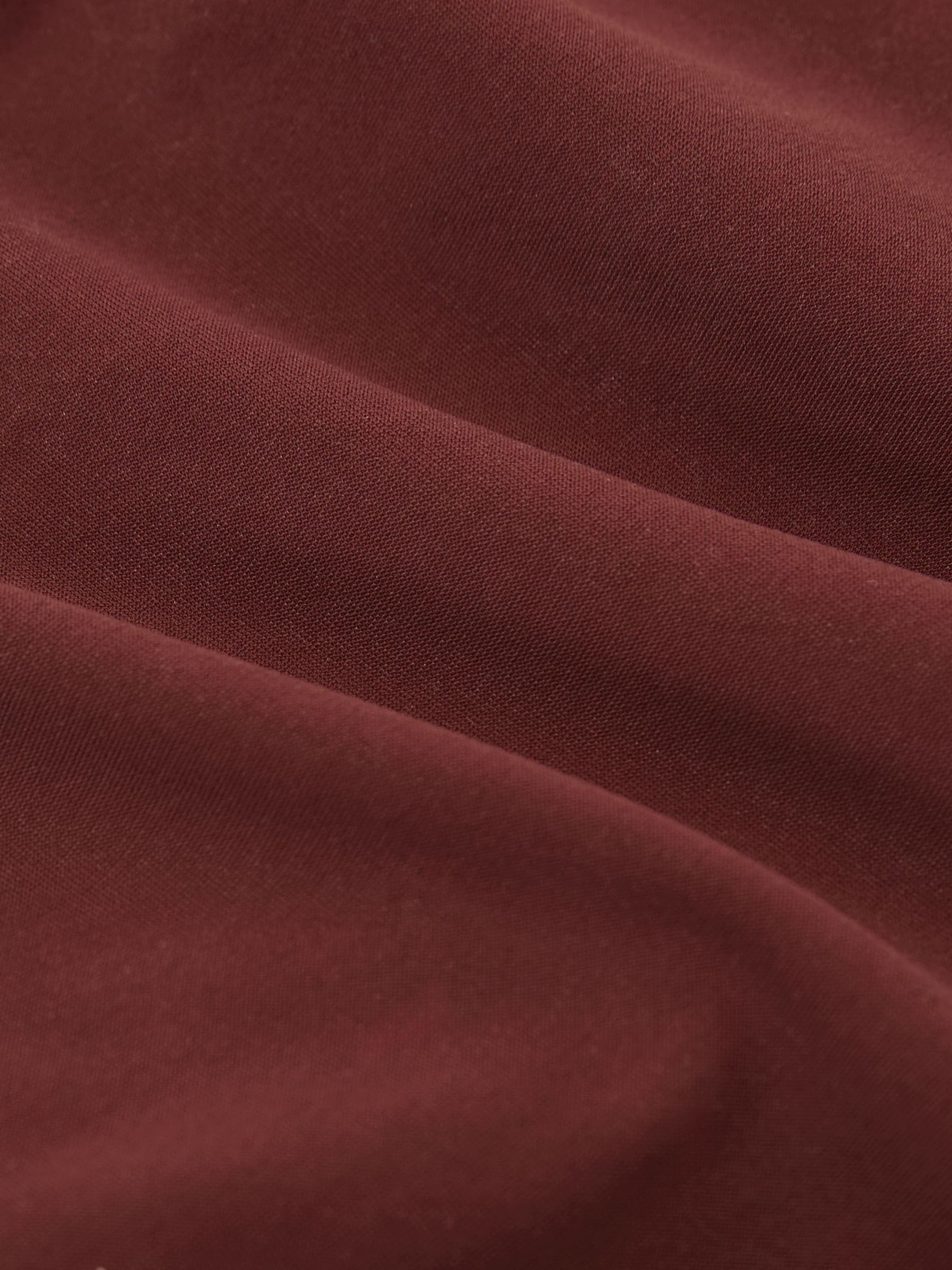 Fixed-Side High-Leg Bikini Bottoms in Rhubarb Red - Image 7 of 7
