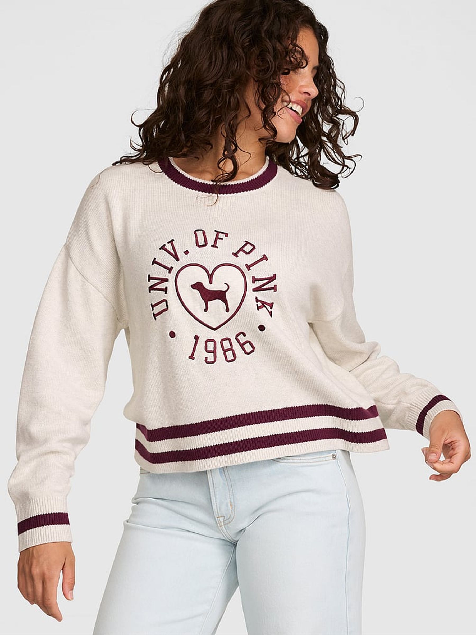 Snow Heather Grey Knit Jumper - Image 1 of 2