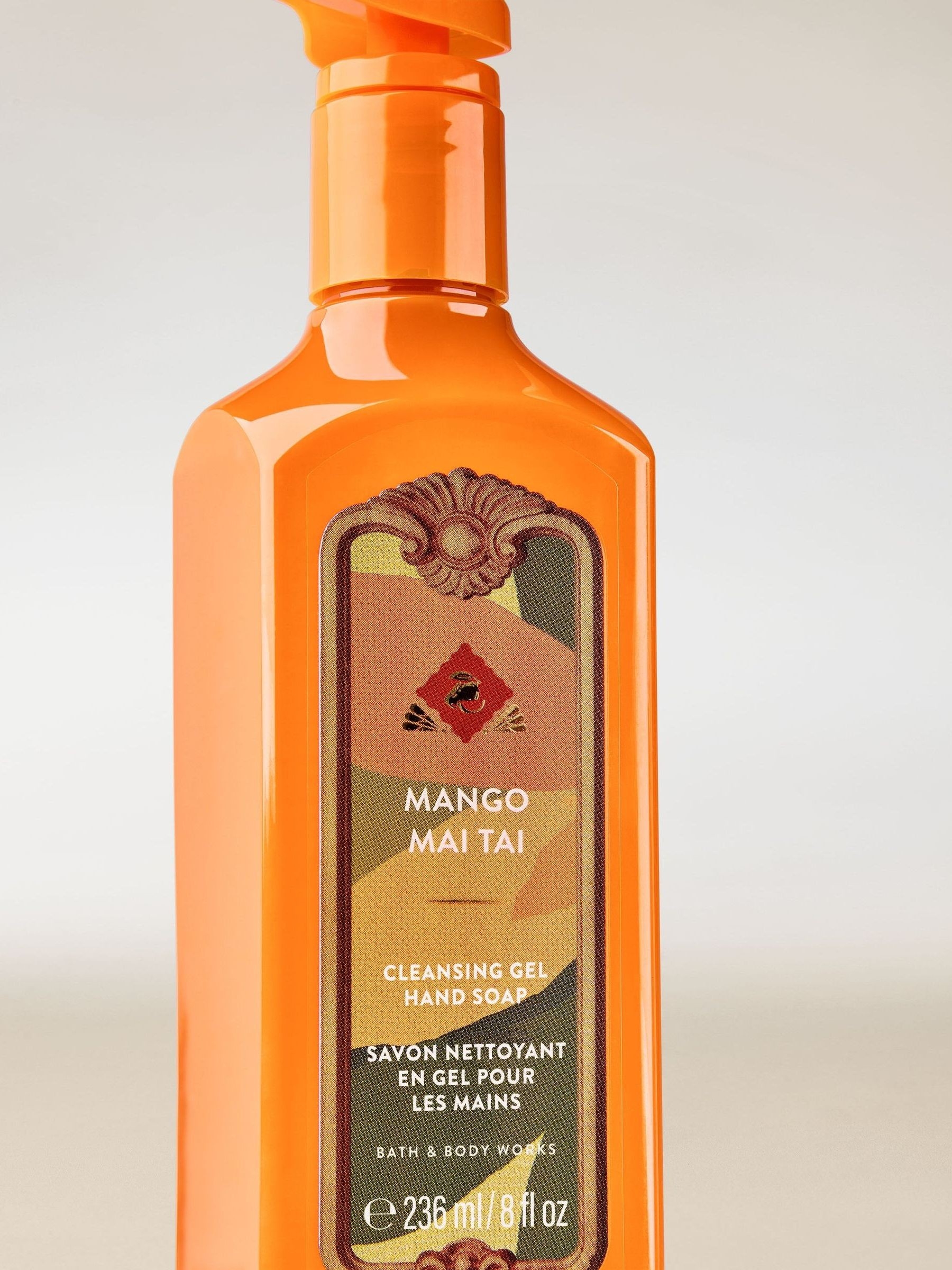Mango Mai Tai Cleansing Gel Hand Soap 236ml - Image 2 of 4