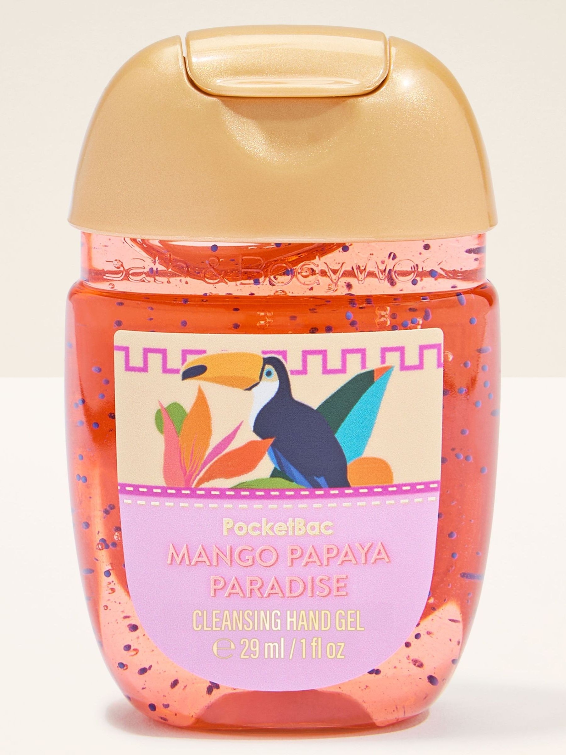Mango Papaya Paradise PocketBac Cleansing Hand Gel 29ml - Image 1 of 2