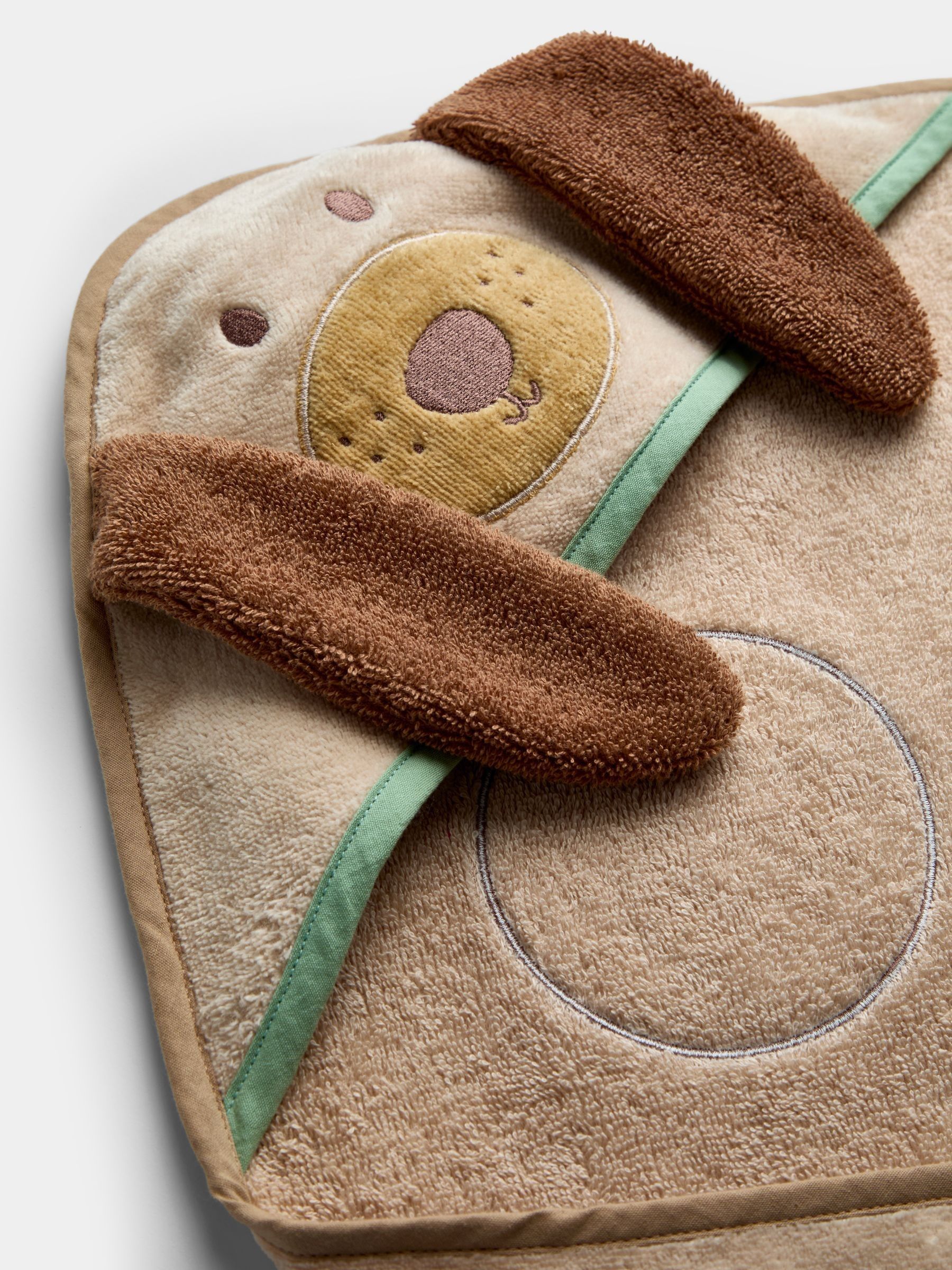 Tan Dog Hooded Towel - Image 4 of 4