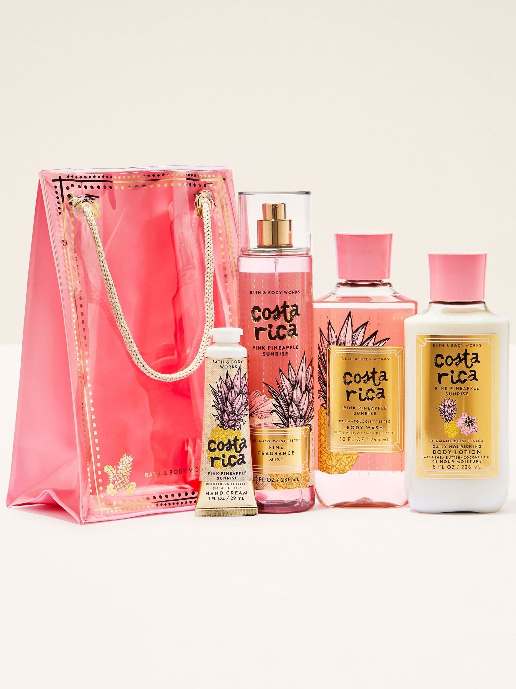 New Pink Pineapple Sunrise Gift Set - Image 1 of 3