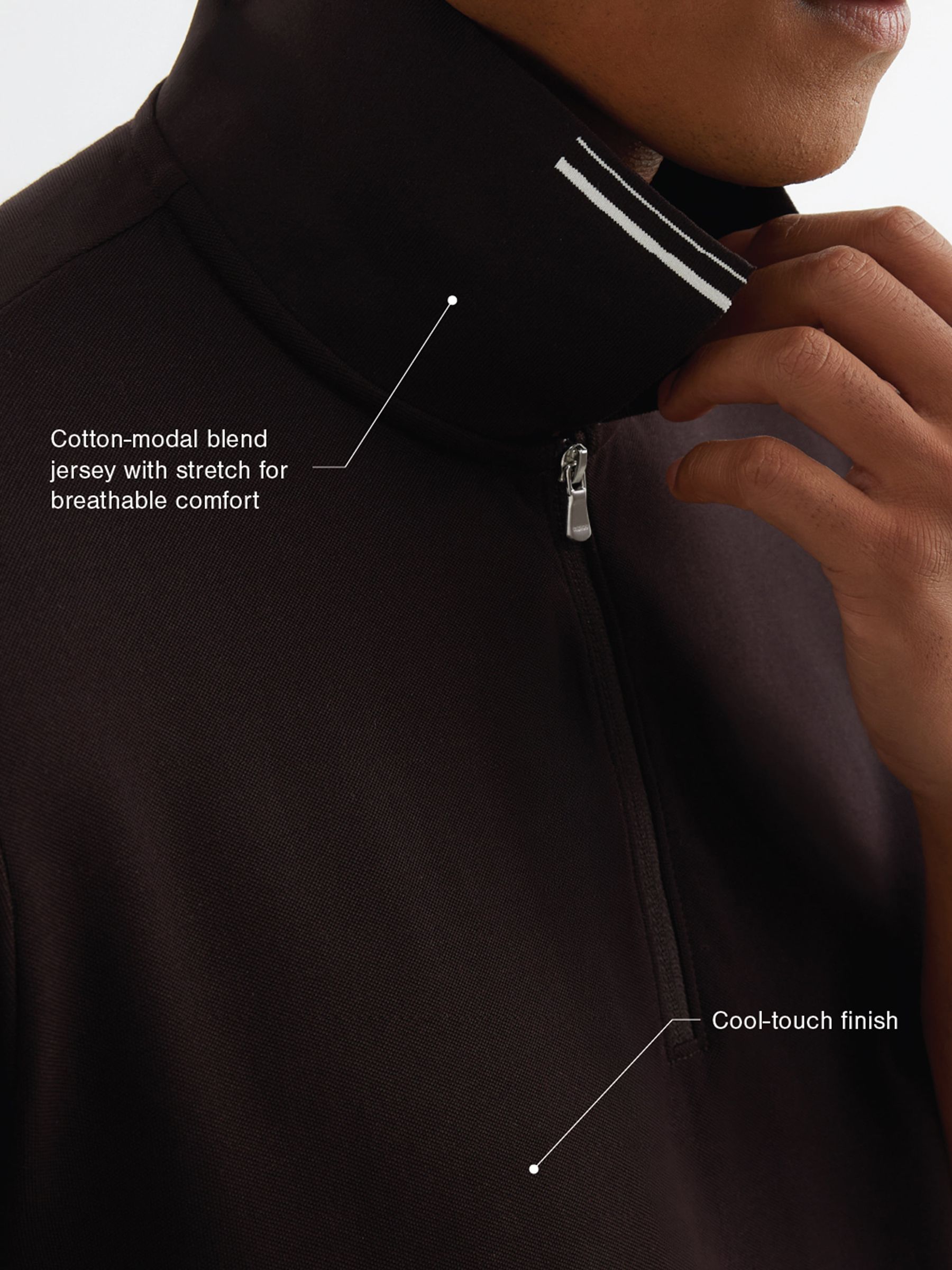 Polo Shirt in Brown - Image 4 of 7