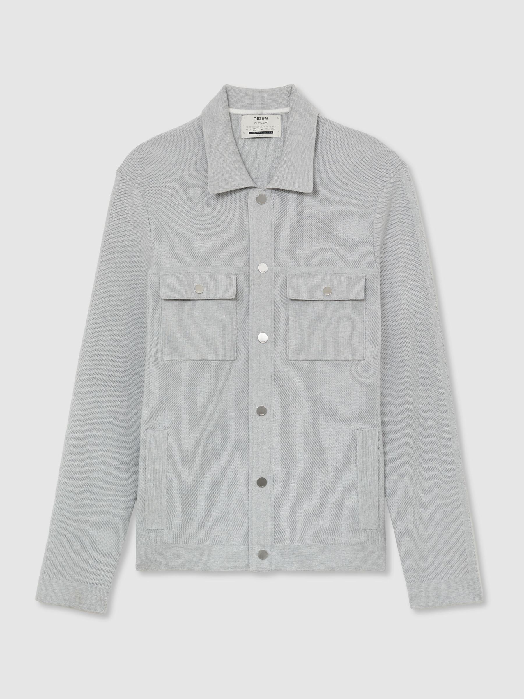 Polo Shirt in Soft Grey - Image 2 of 10