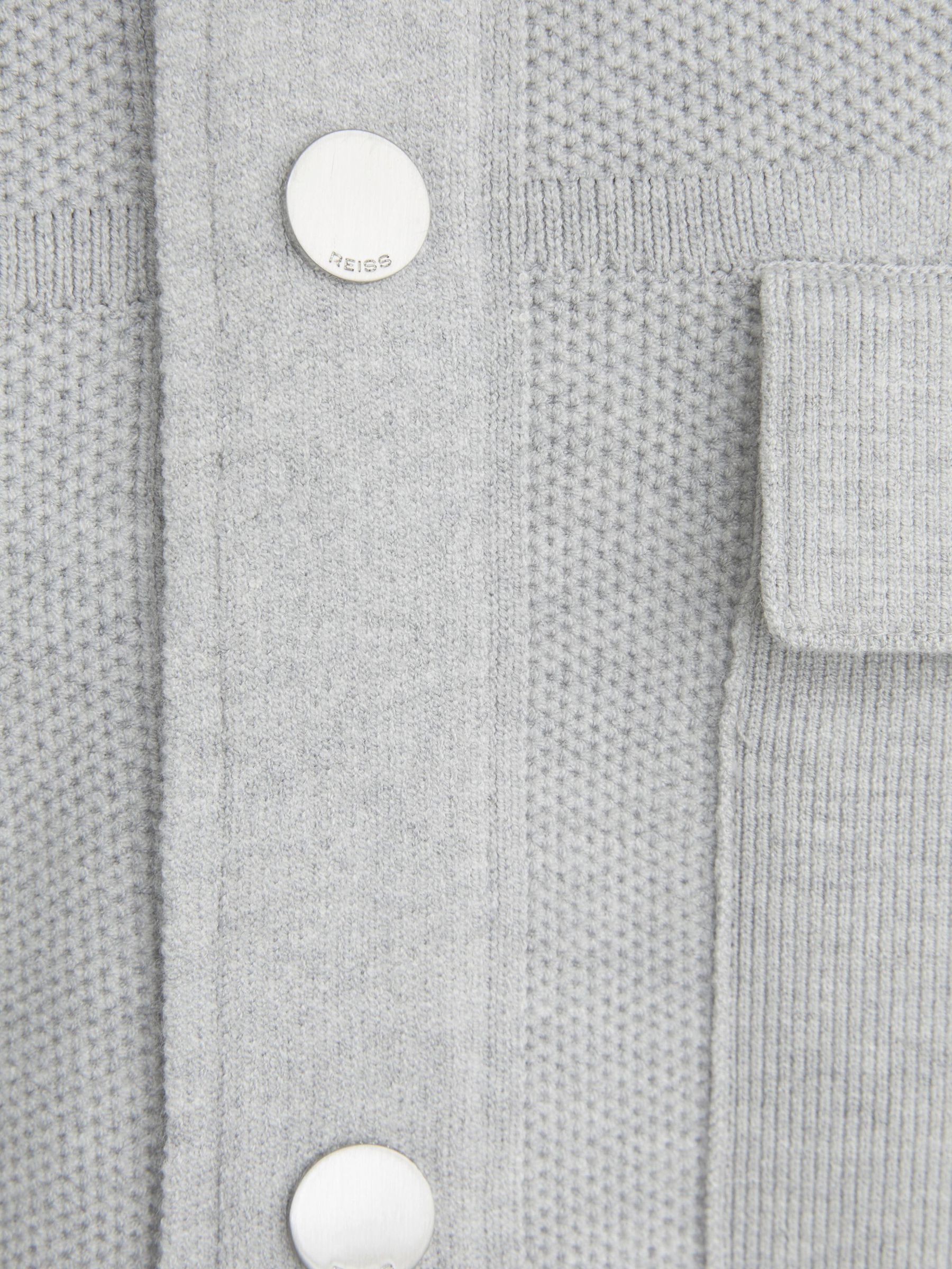 Polo Shirt in Soft Grey - Image 3 of 10