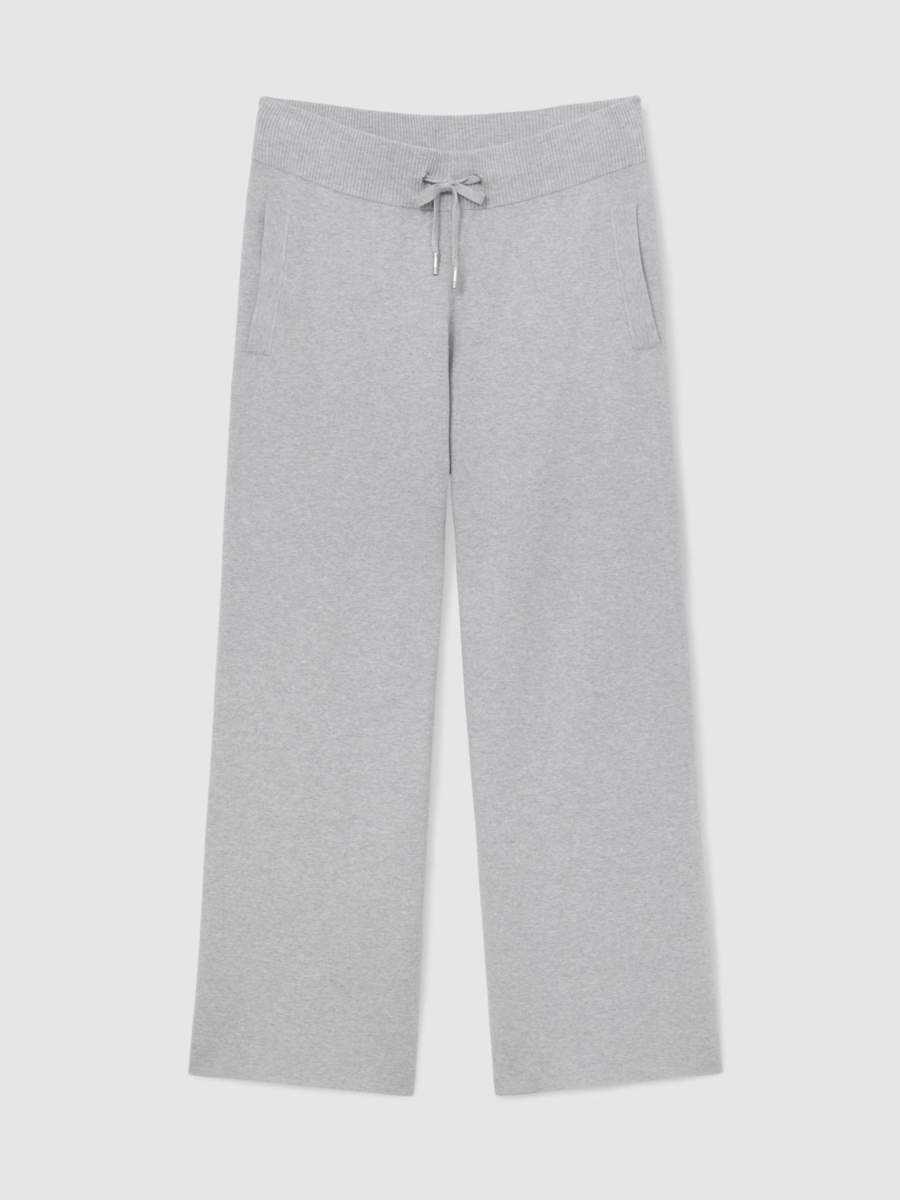 R-Flex Knitted Relaxed-Fit Joggers in Soft Grey - Image 2 of 9