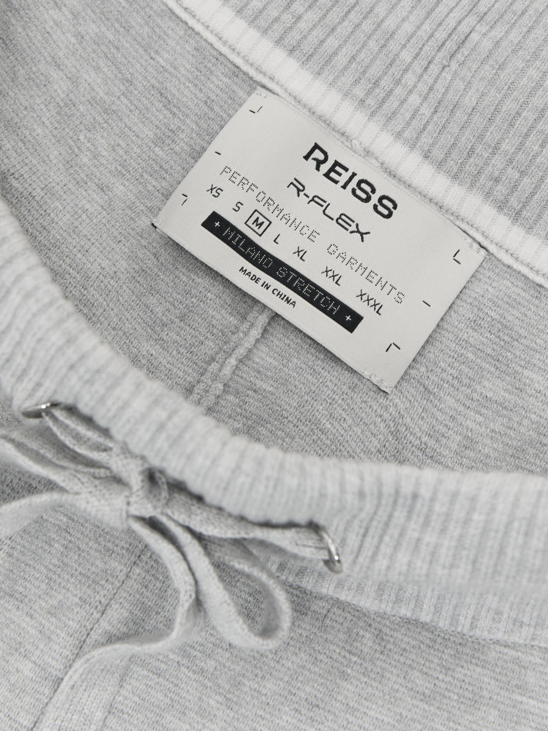 R-Flex Knitted Relaxed-Fit Joggers in Soft Grey - Image 9 of 9