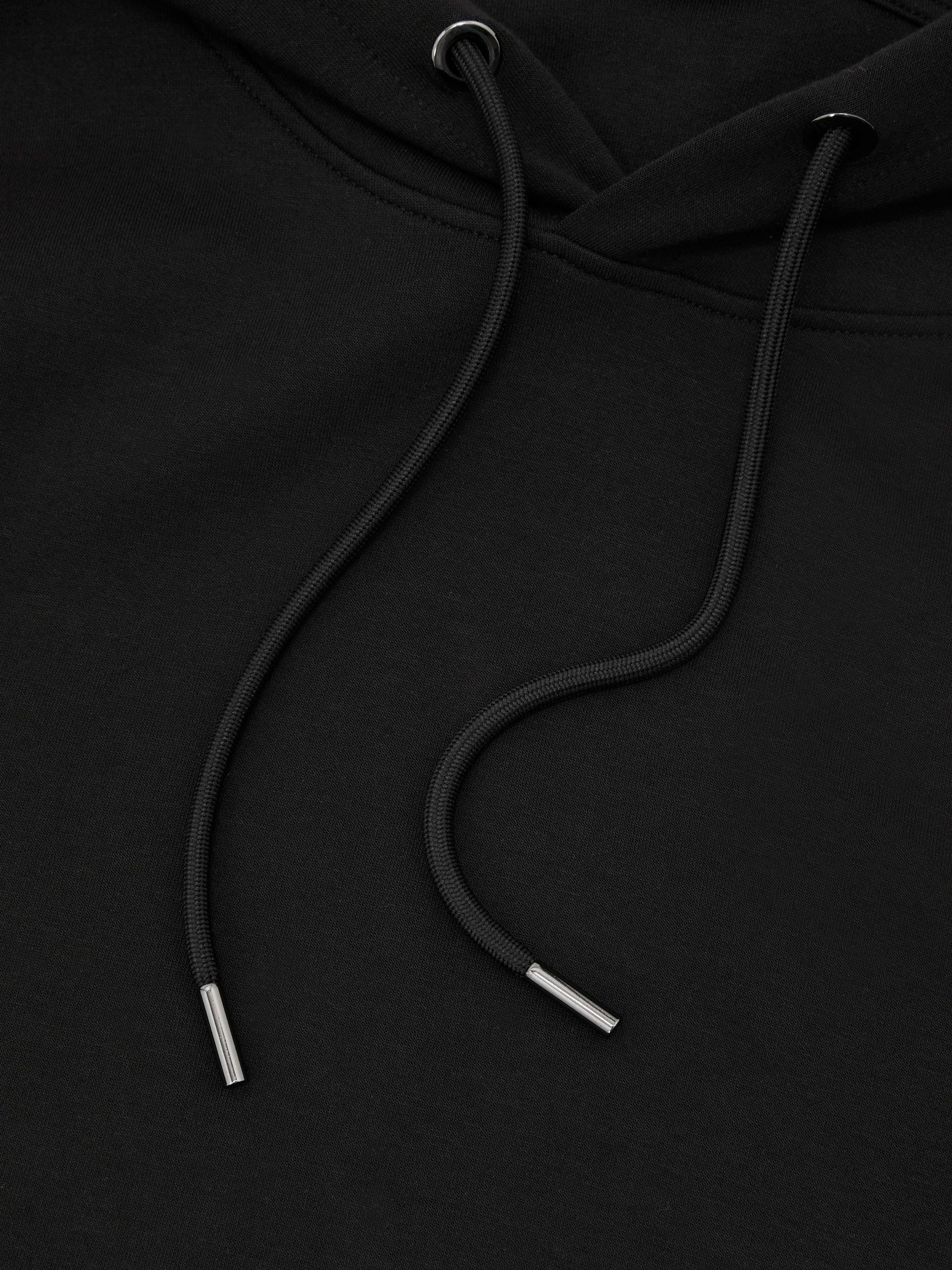 Premium Interlock Hoodie in Black - Image 6 of 6